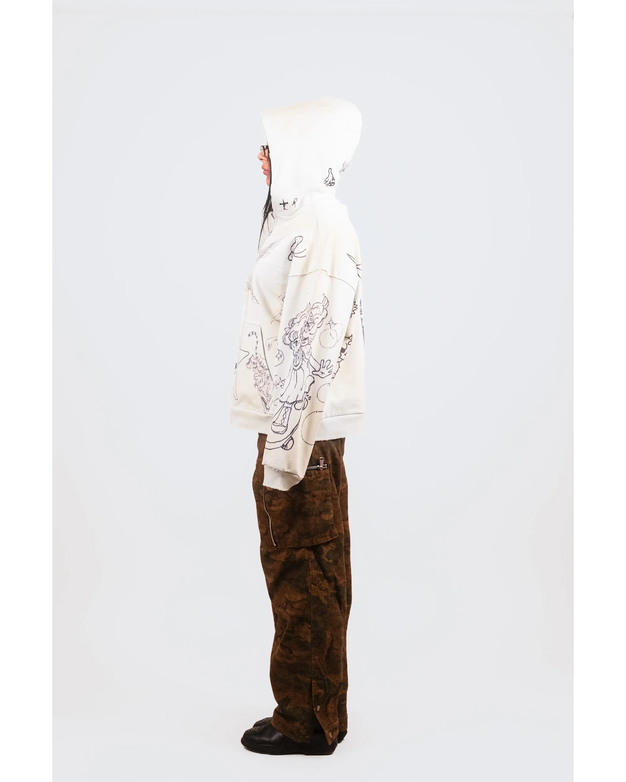Second Skin Hoodie in Dove - Image 7