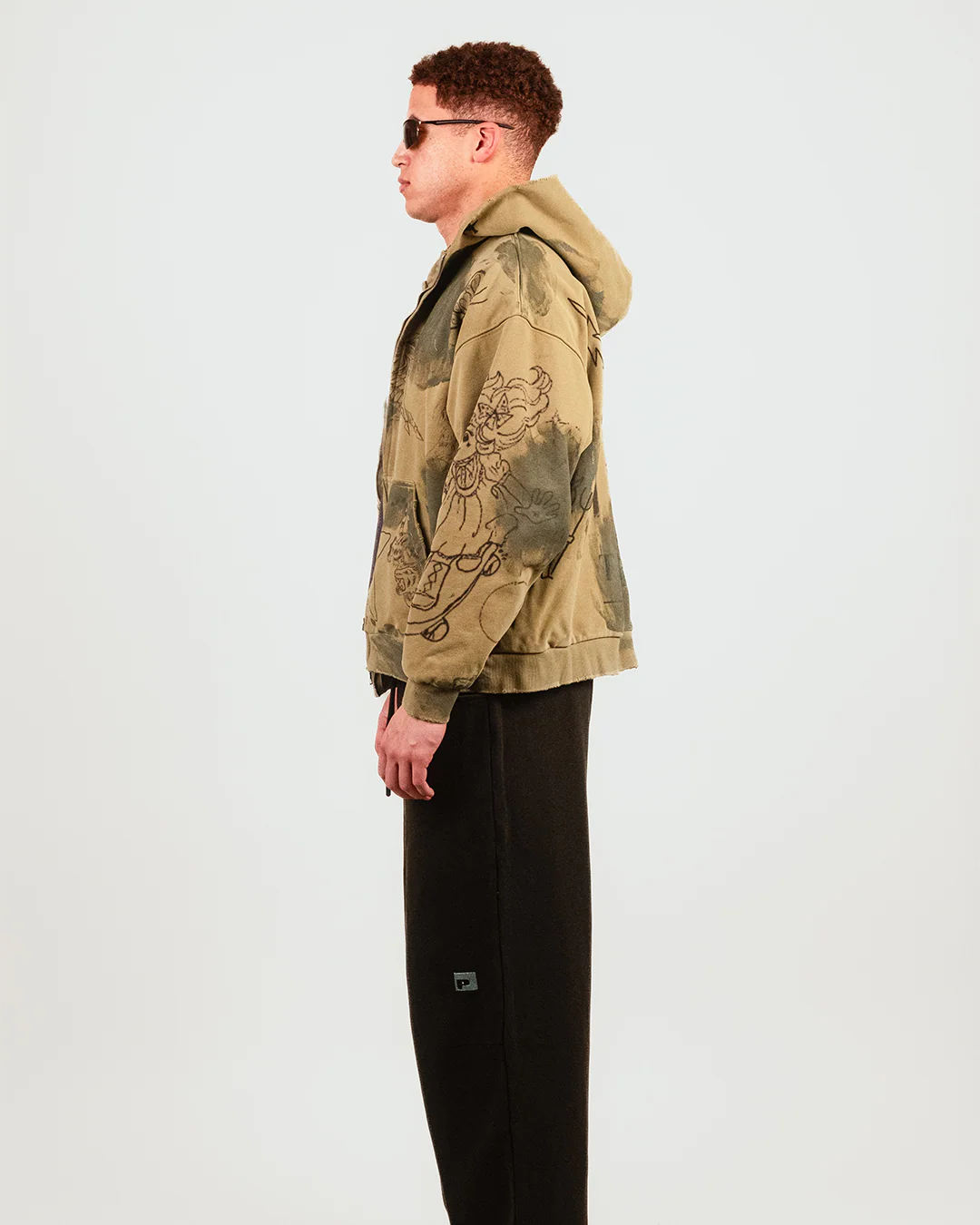 Second Skin Hoodie in Grunge - Image 10