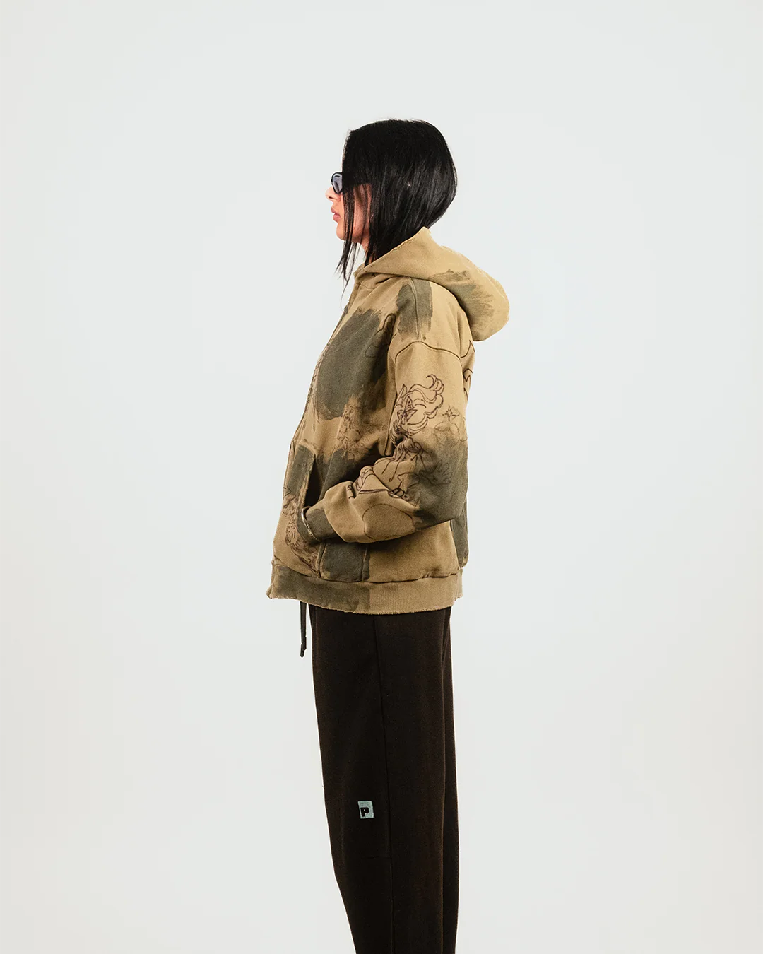 Second Skin Hoodie in Grunge - Image 4