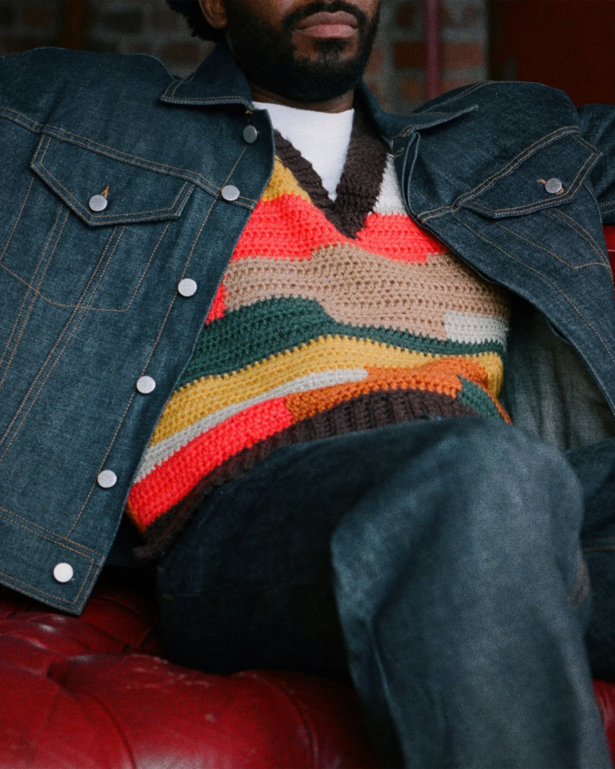 SELVEDGE BOXY DENIM JACKET I - Image 3