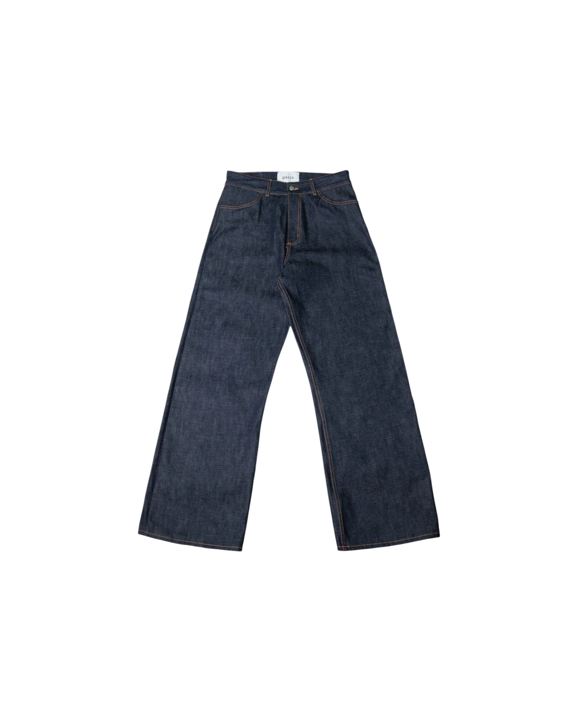 SELVEDGE WIDE LEG DENIM