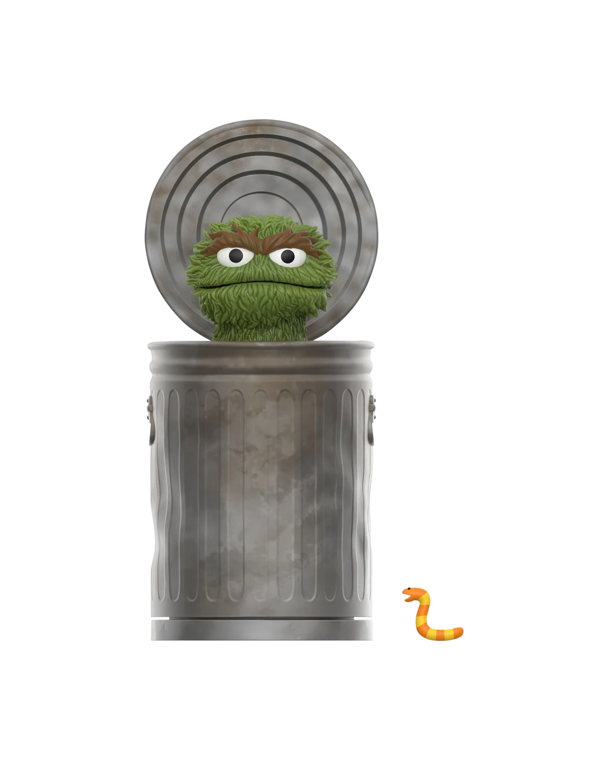 Sesame Street ReAction Figures Wave 02 - Oscar The Grouch - Image 3