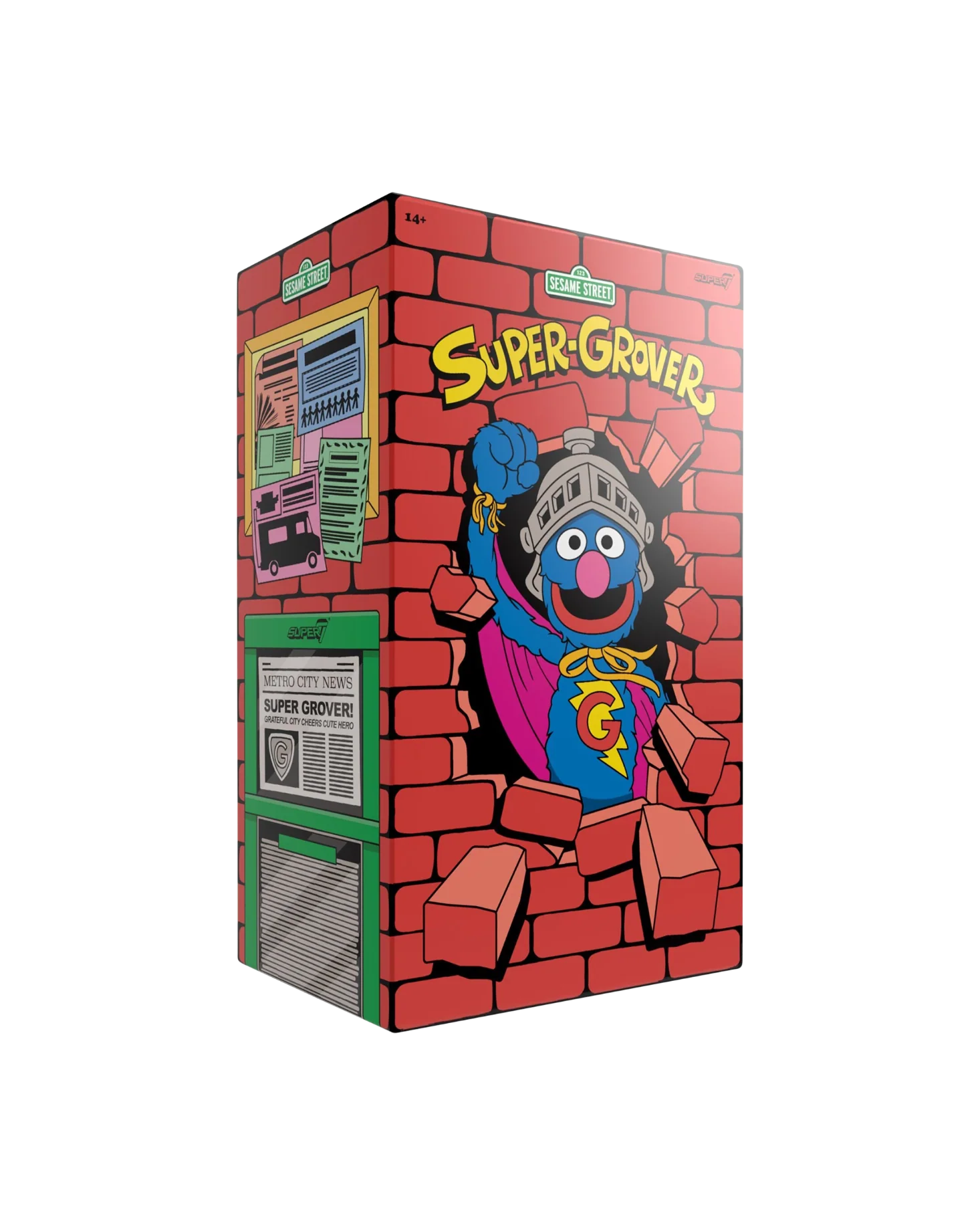 Sesame Street SuperSize Vinyl - Super Grover - Image 5