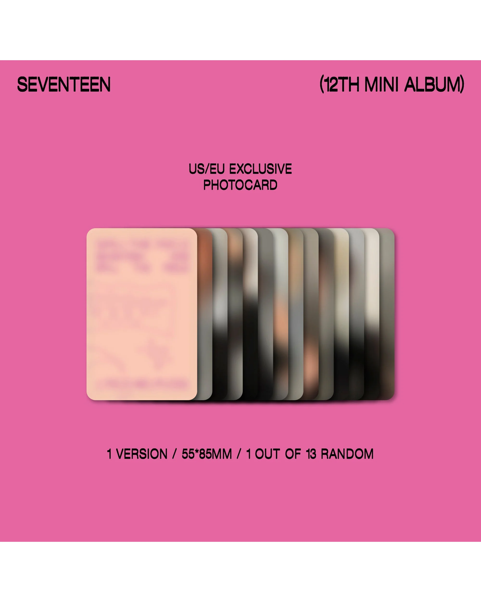 SEVENTEEN 12th Mini Album 'SPILL THE FEELS' FEEL YOU Ver.