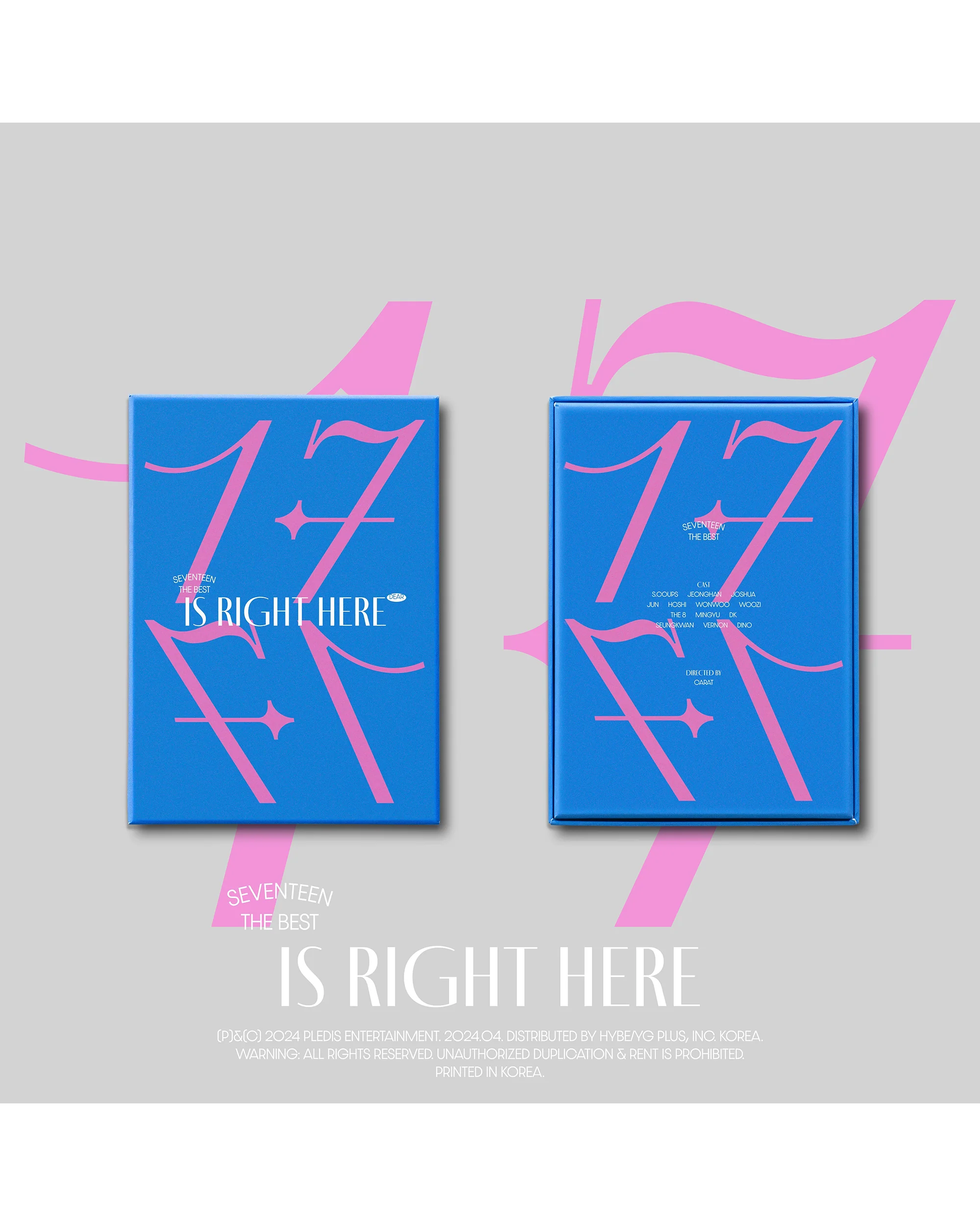 SEVENTEEN BEST ALBUM '17 IS RIGHT HERE' - DEAR VER. -