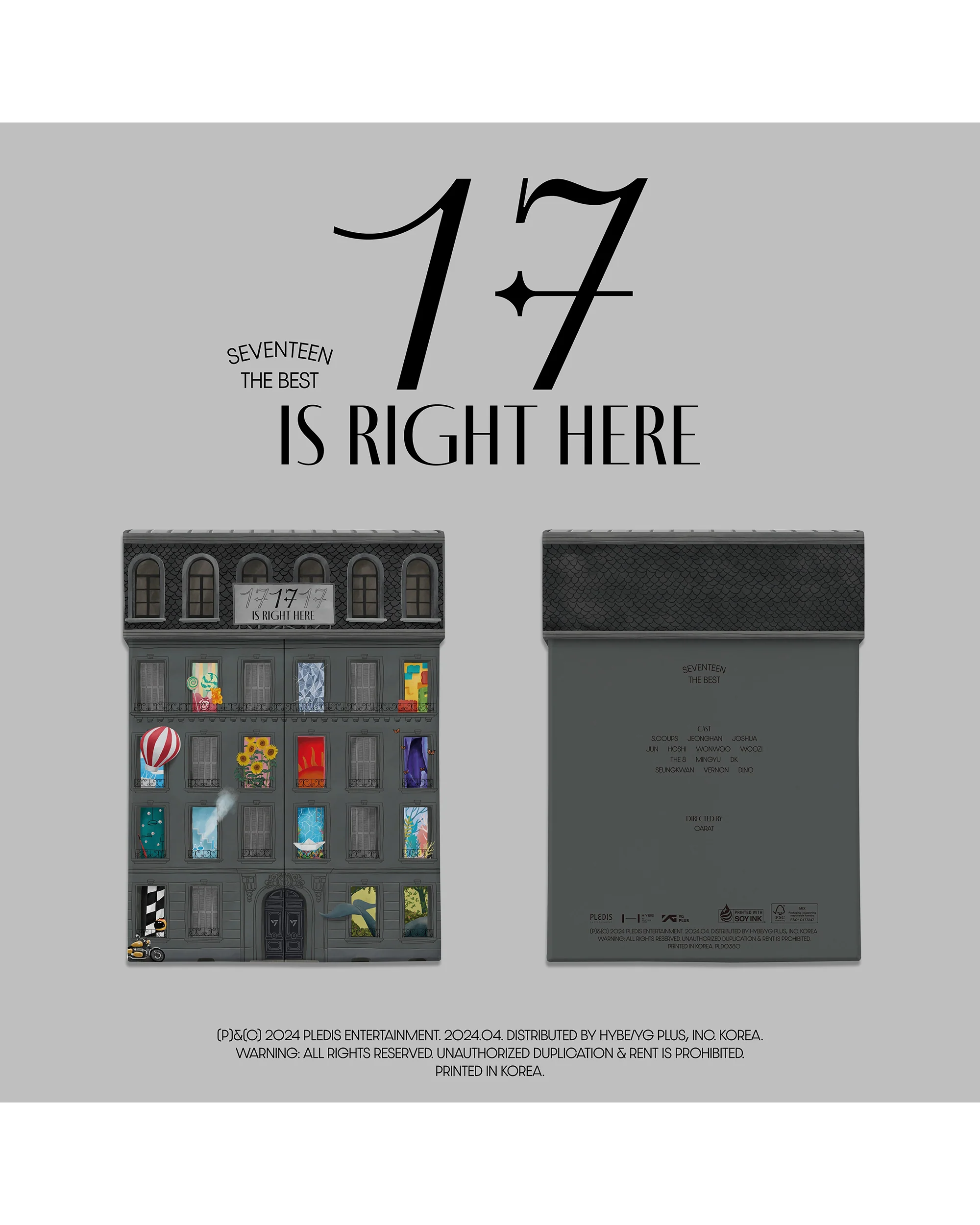 Seventeen Best Album '17 Is Right Here' Here Ver.