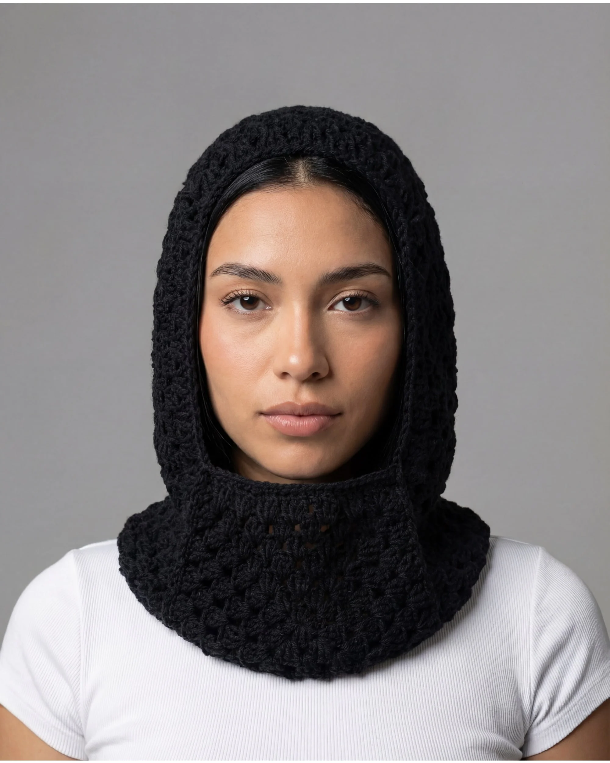 Shadow Crochet Hood - Image 2