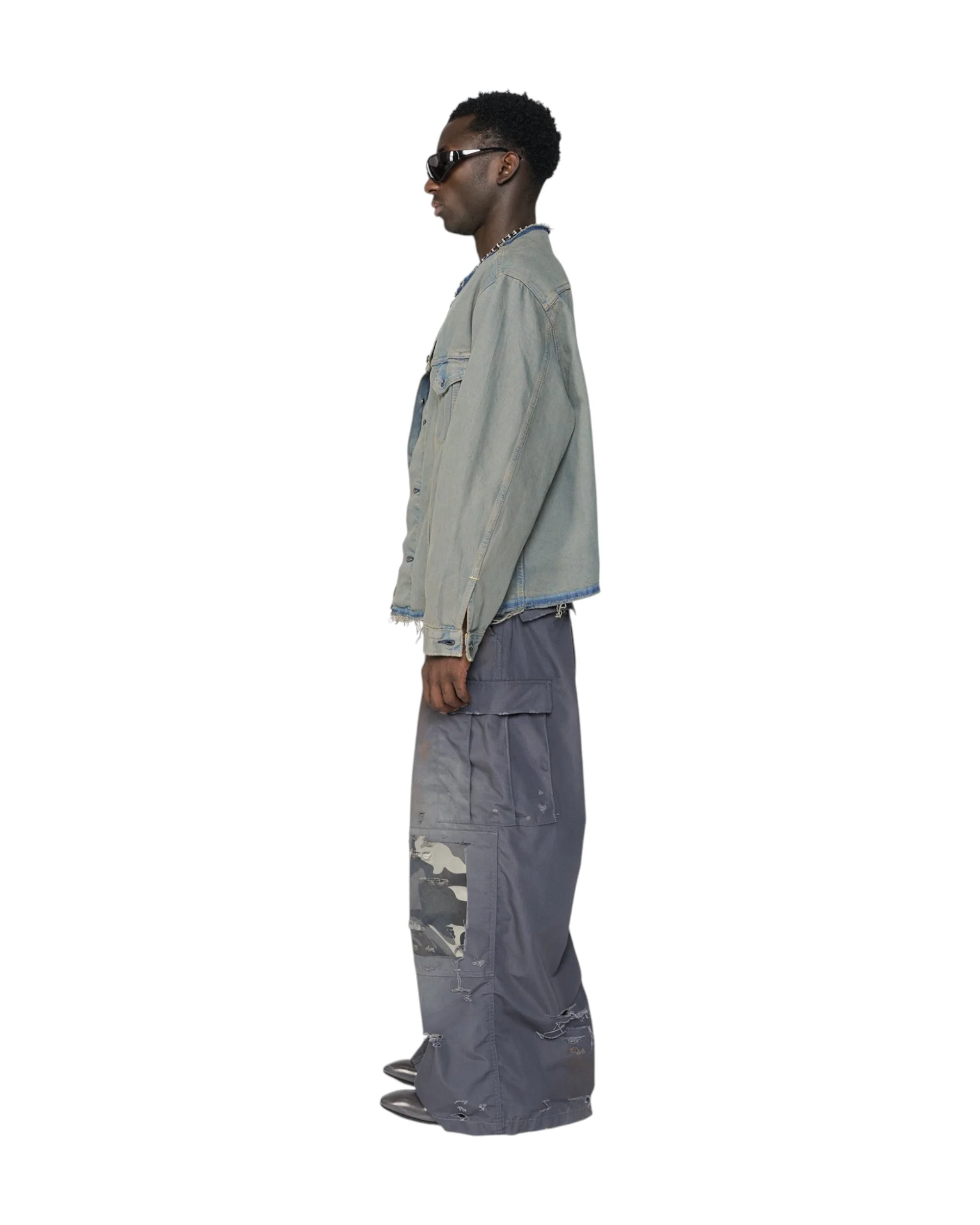 SHADOW DOUBLE KNEE CARGO PANTS - Image 5