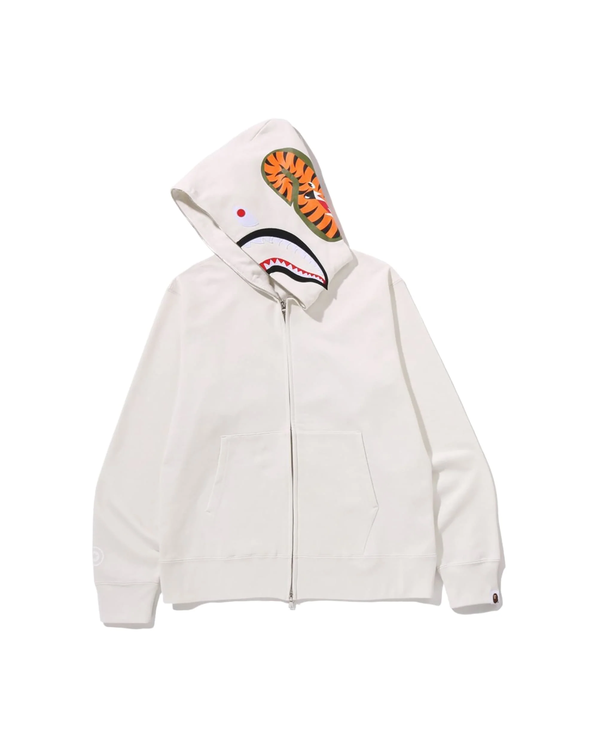 SHARK FULL ZIP HOODIE MENS - Image 11