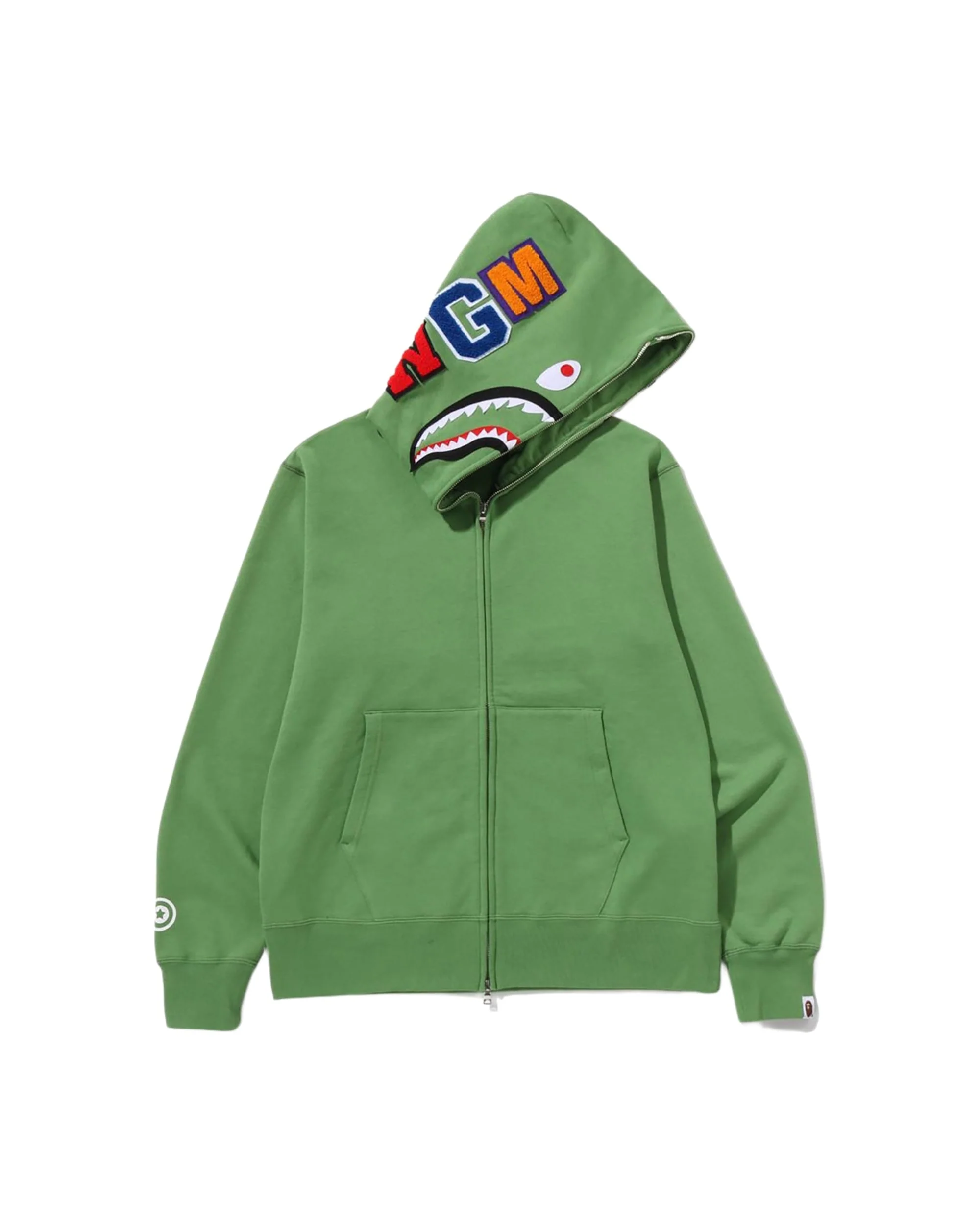 SHARK FULL ZIP HOODIE MENS - Image 7