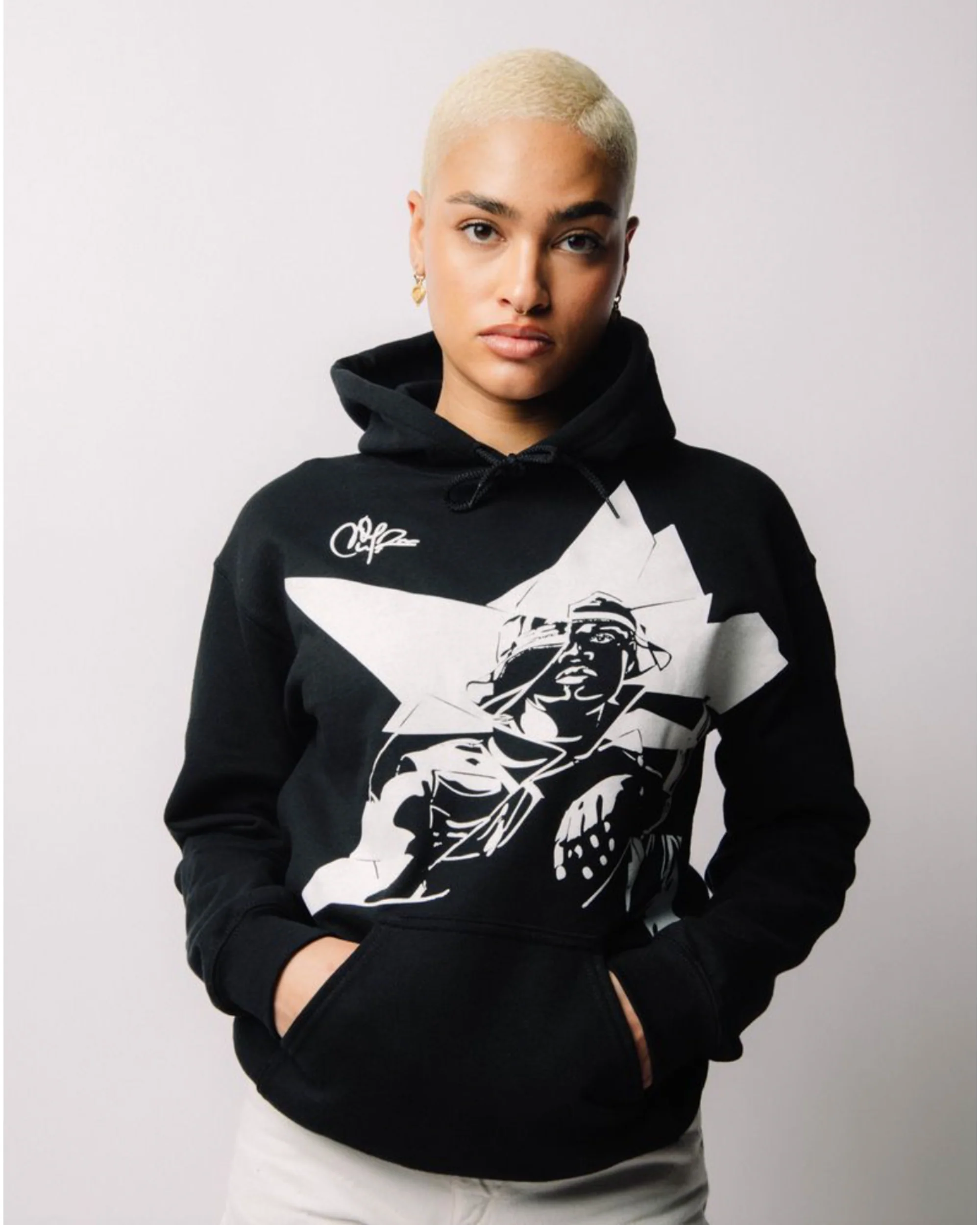 Shattered Star Line Hoodie - Image 2