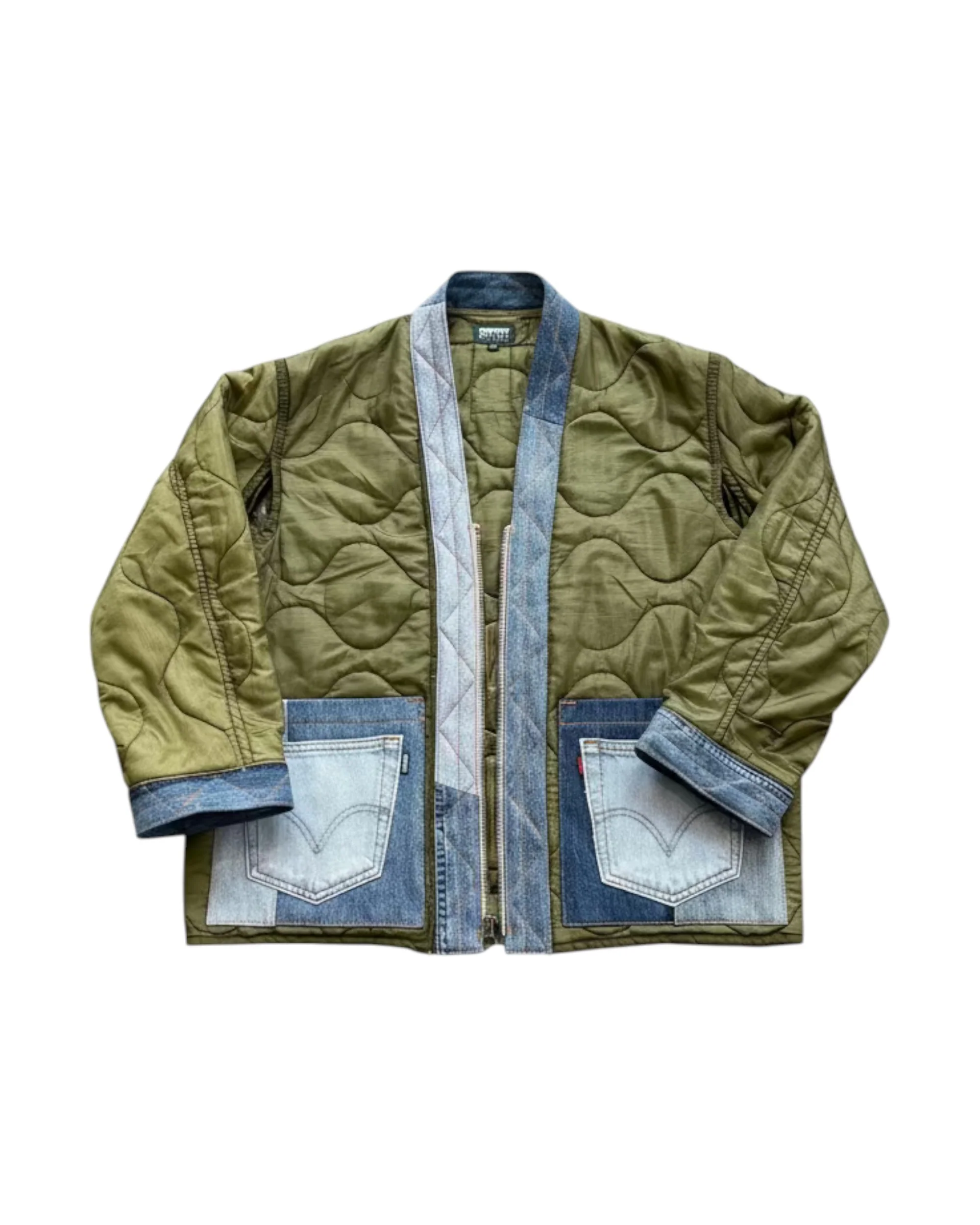 Shell Zip Up Kimono