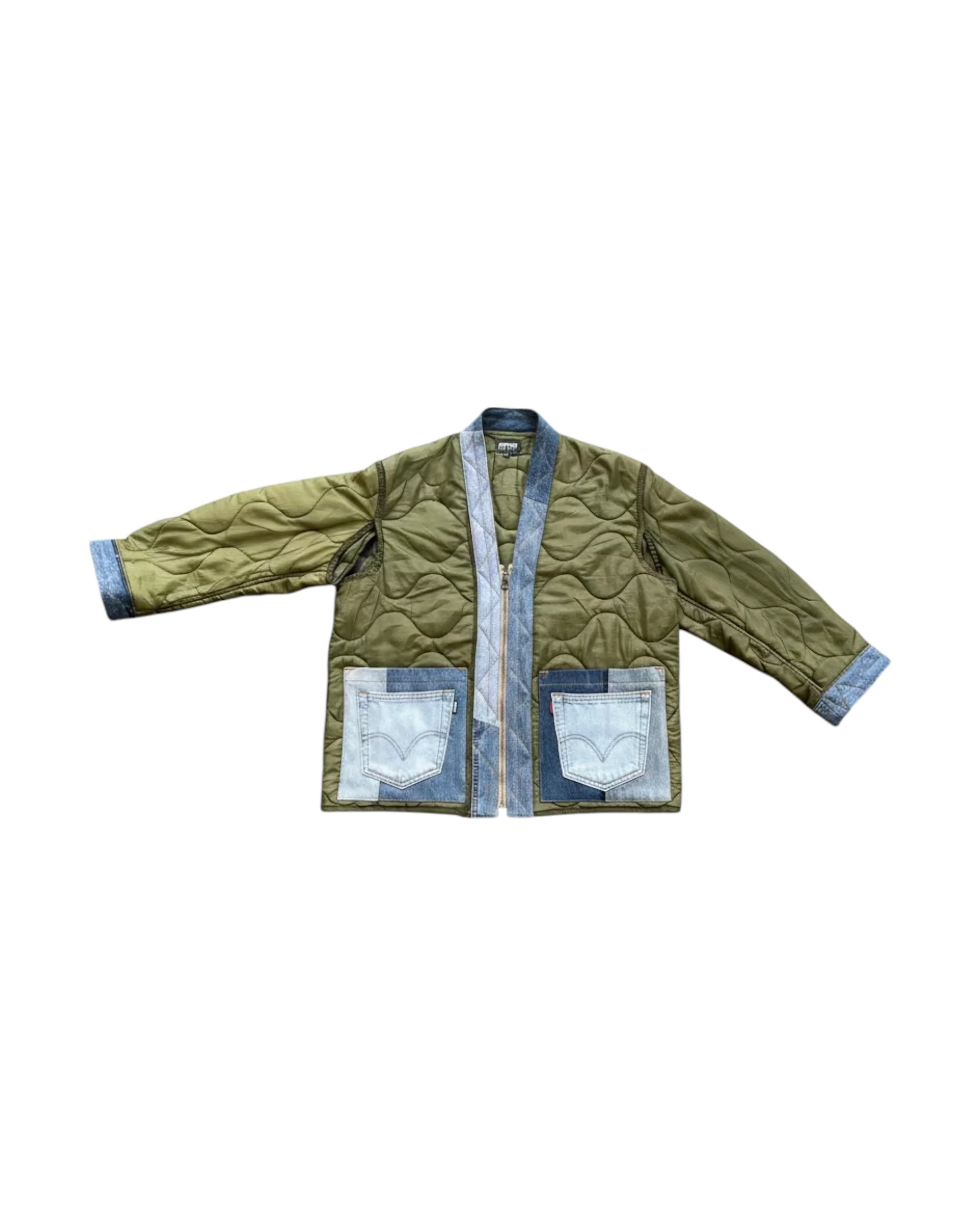 Shell Zip Up Kimono - Image 3