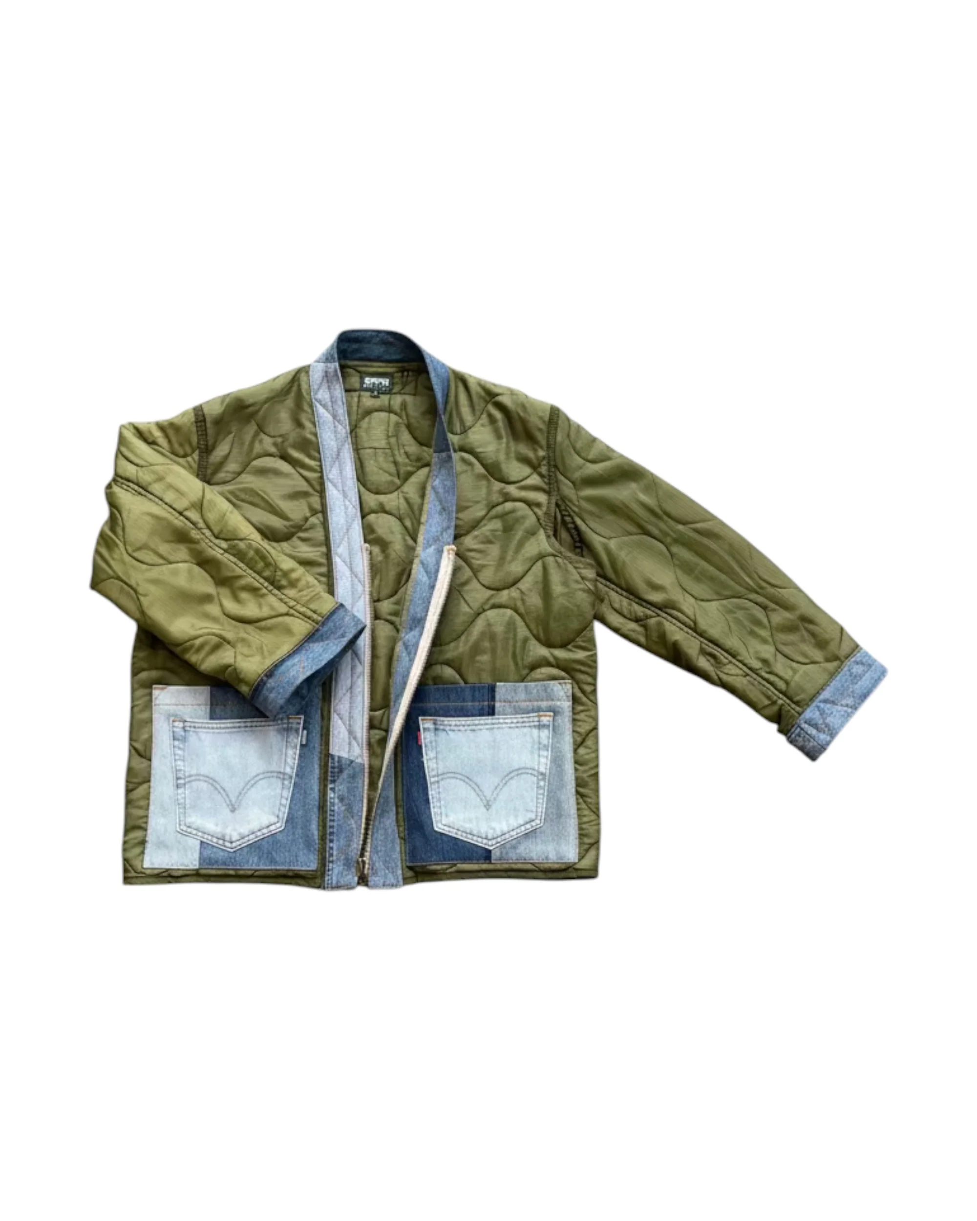 Shell Zip Up Kimono - Image 4