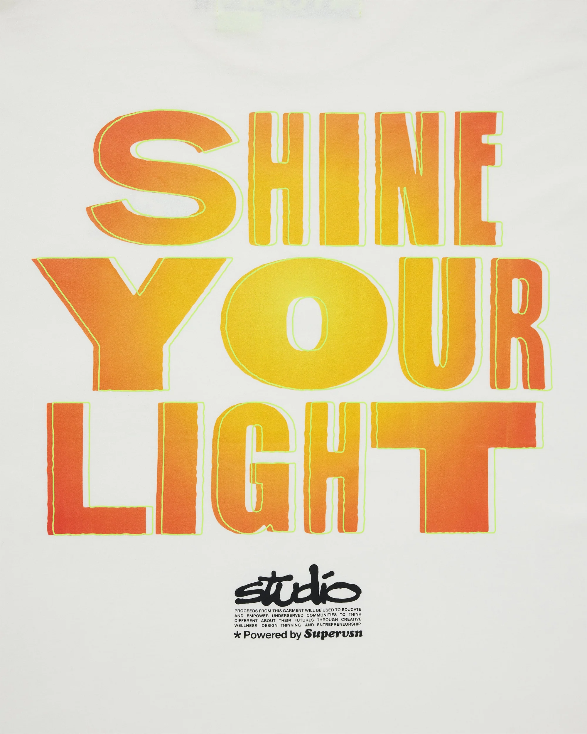 SHINE YOUR LIGHT SS TEE - Image 4