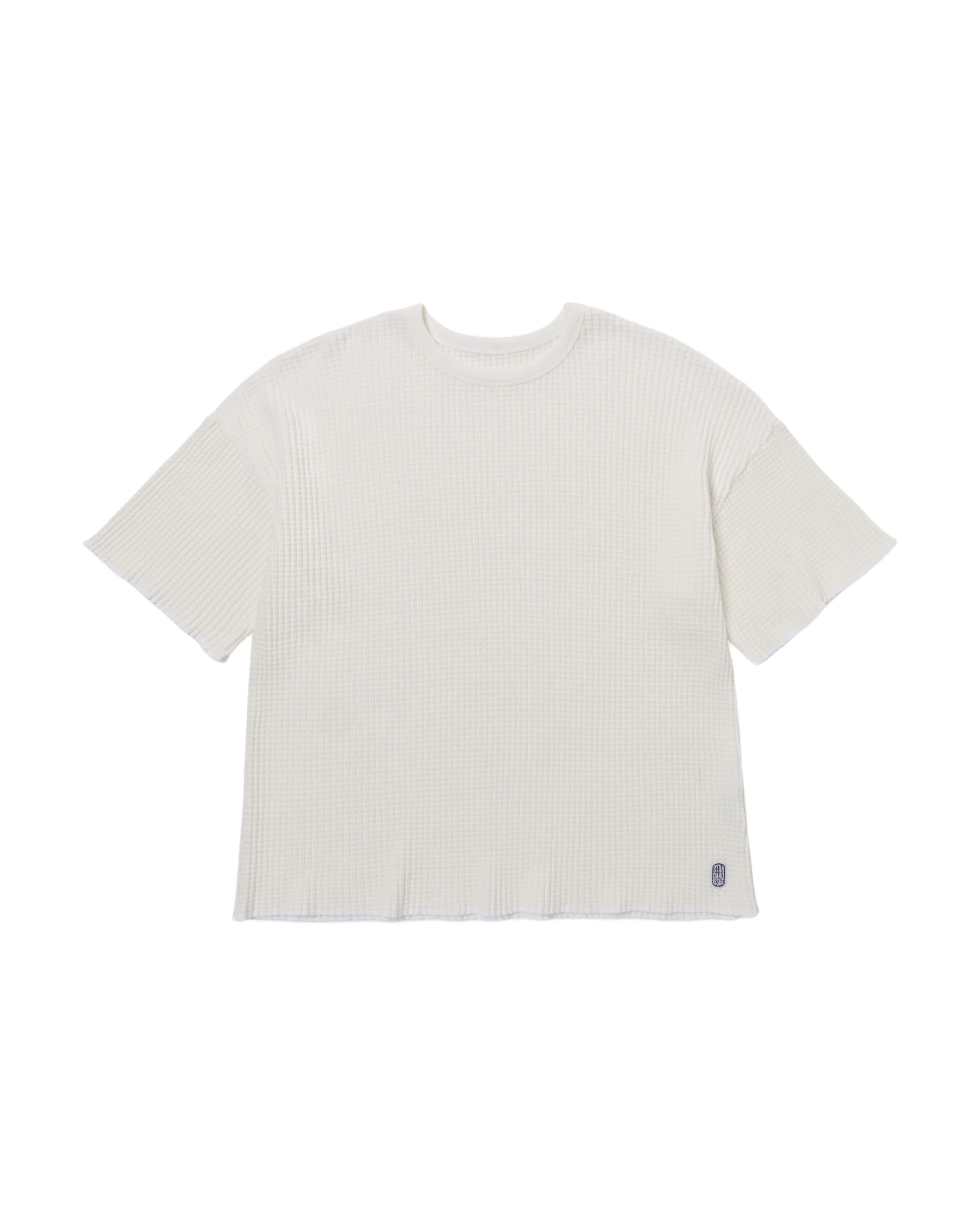 Short Sleeve Thermal Sweater - Natural - Image 5
