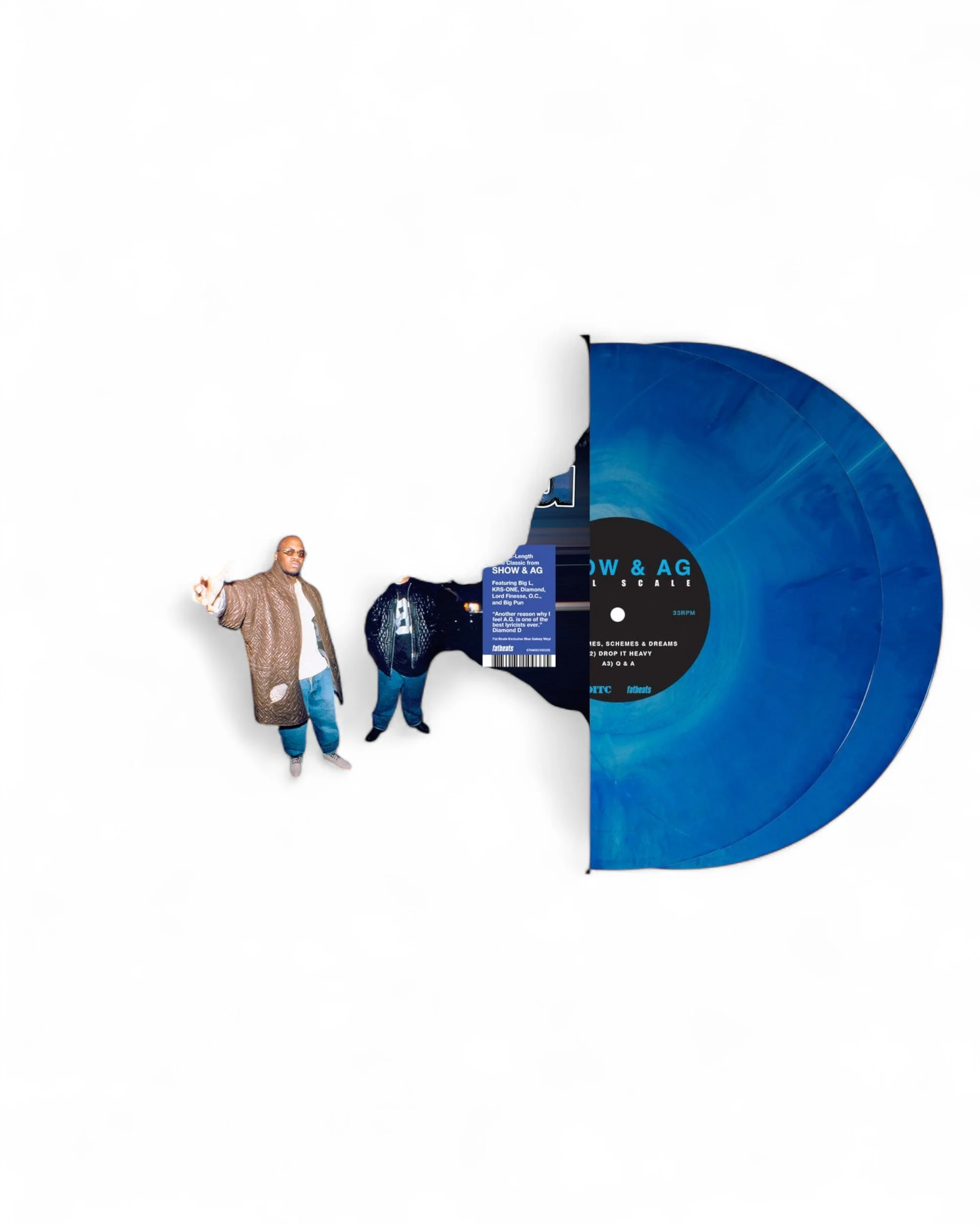 Showbiz & A.G. - Full Scale (2xLP - Blue Galaxy Vinyl - Fat Beats Exclusive)