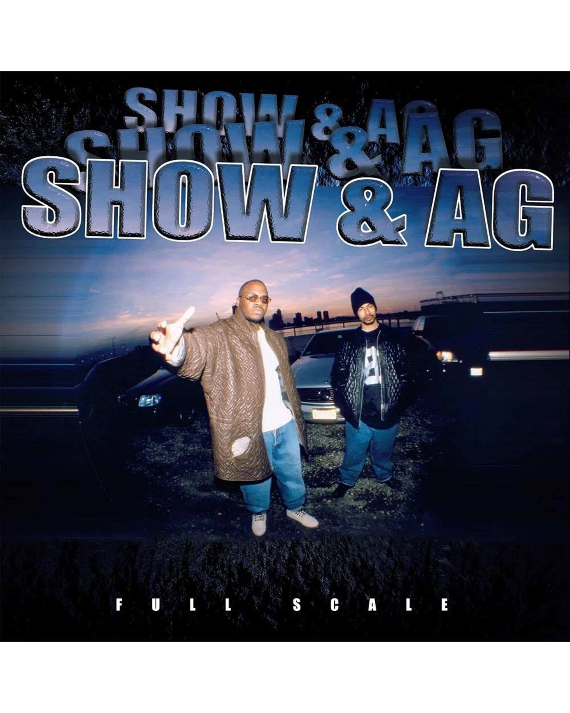 Showbiz & A.G. - Full Scale (2xLP - Blue Galaxy Vinyl - Fat Beats Exclusive) - Image 3