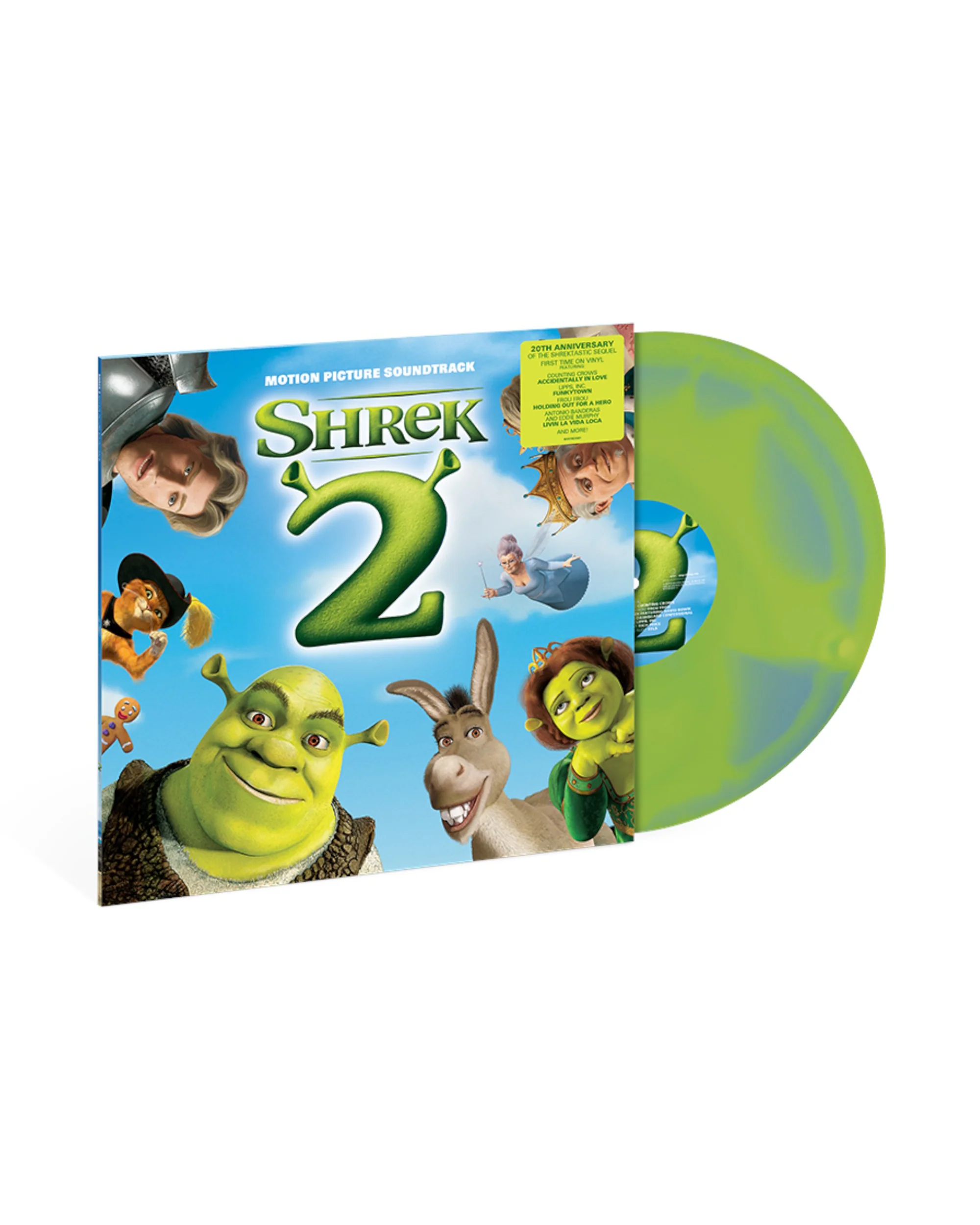 Shrek 2 (Original Motion Picture Soundtrack) Sky Blue & Green Mix 1LP