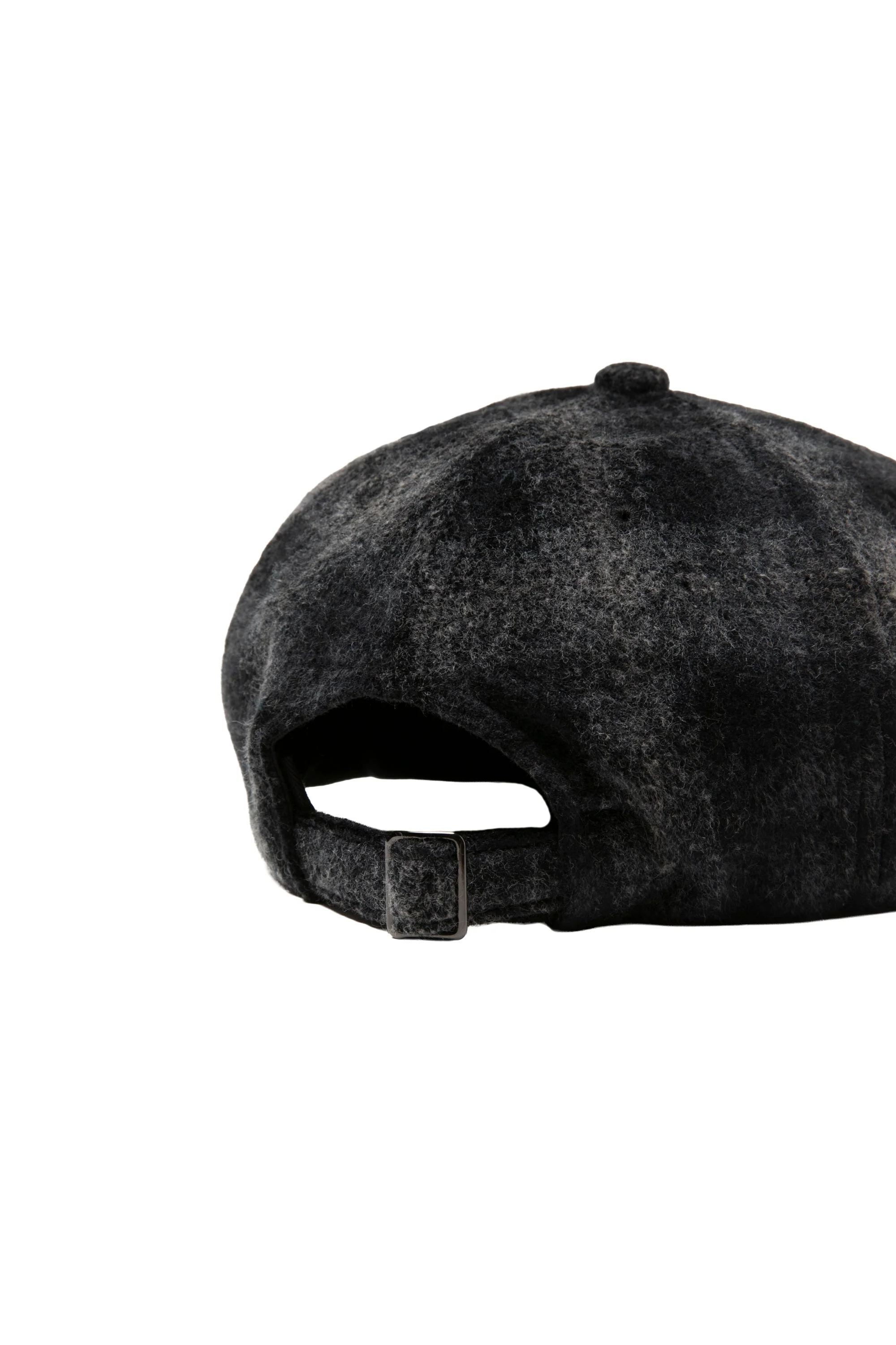 SIDE LOGO NEEDLE PUNCH CHECK CAP - CHARCOAL - Image 8