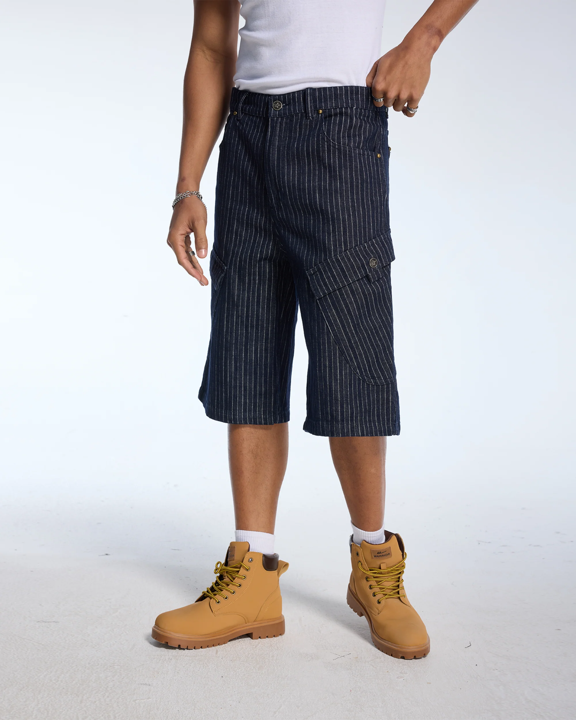 SIDE STRIPE JORTS - Image 5