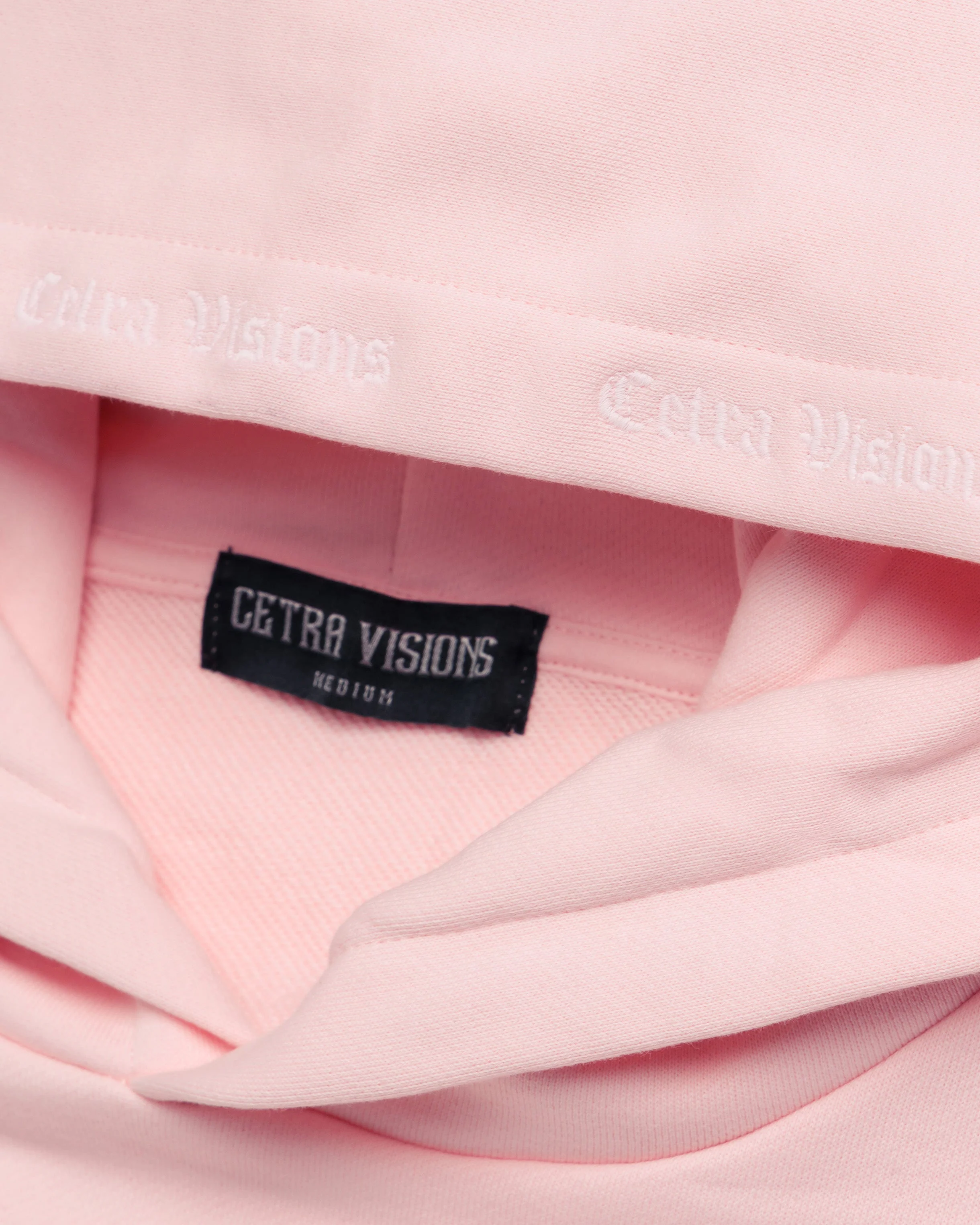 SIGNATURE PINK & WHITE PUFF HOODIE - Image 23