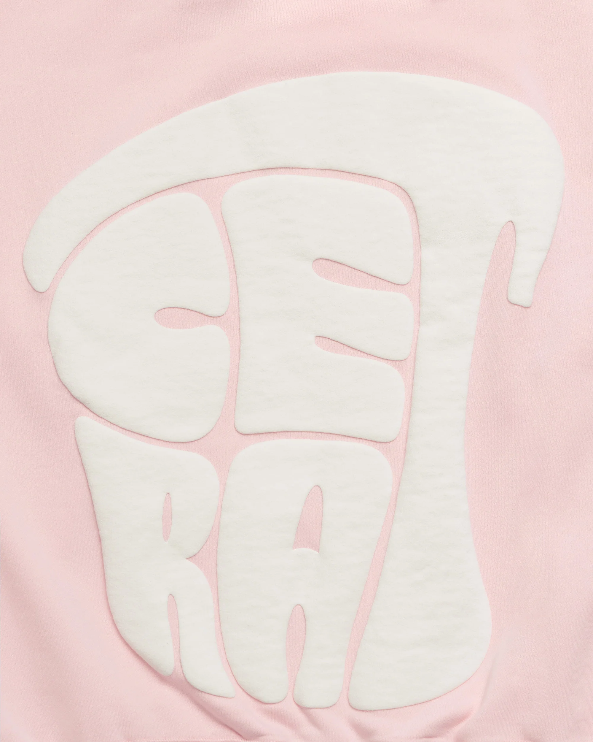 SIGNATURE PINK & WHITE PUFF HOODIE - Image 6