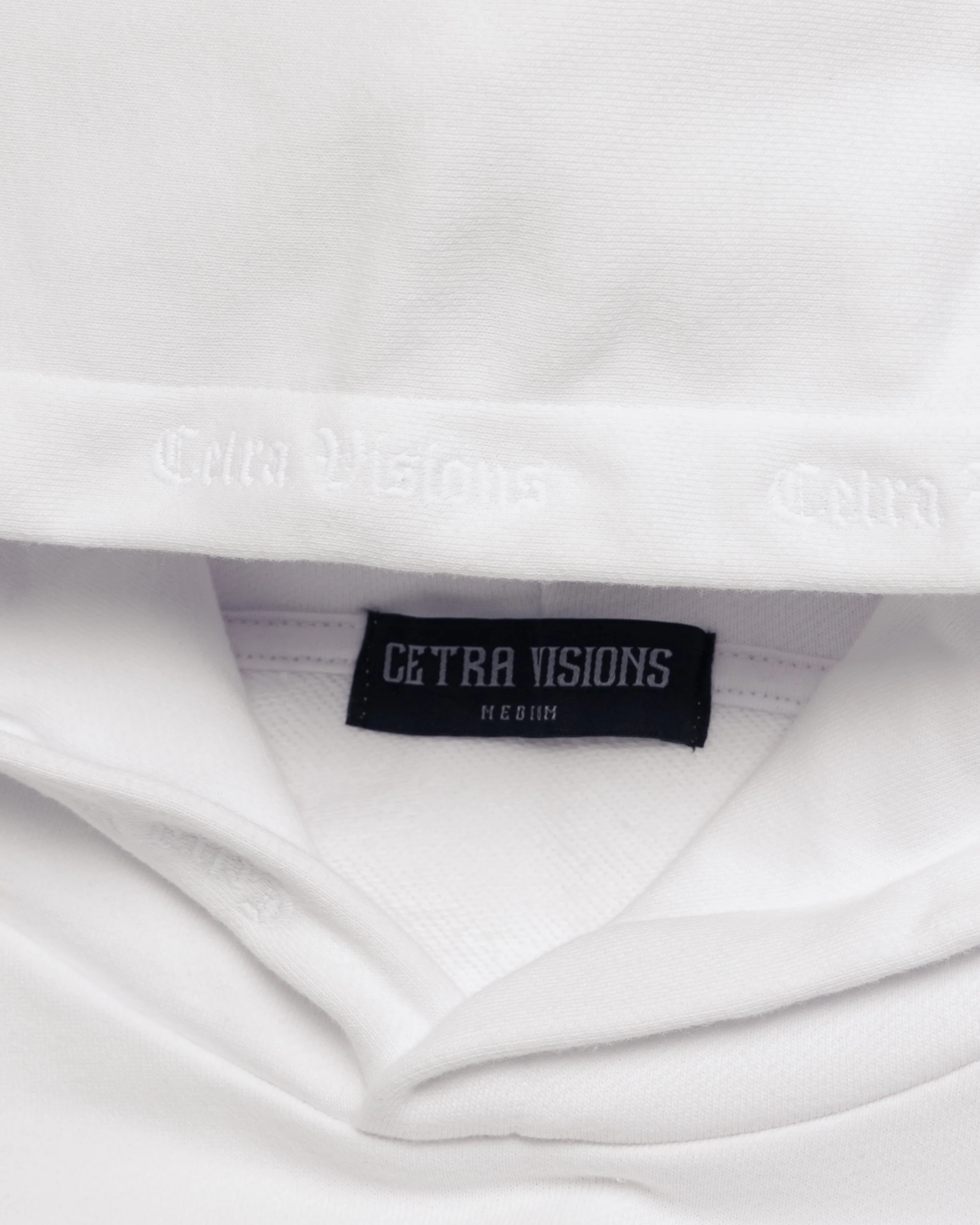 SIGNATURE WHITE & BLUE PUFF HOODIE - Image 14