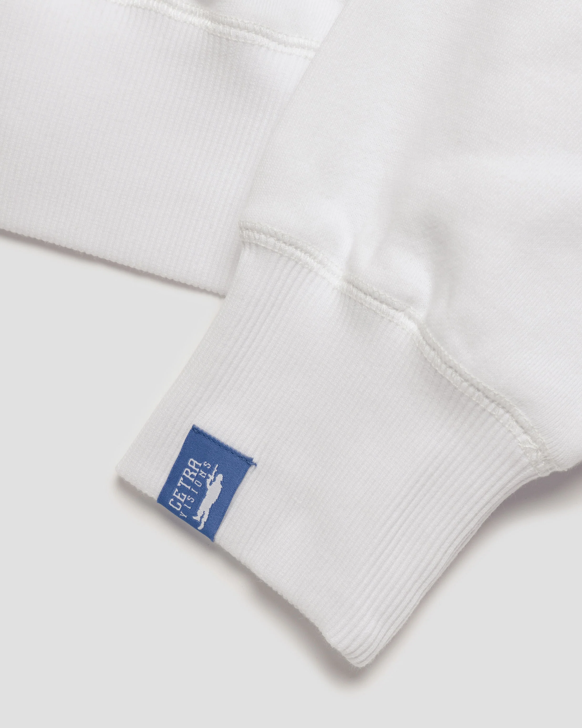 SIGNATURE WHITE & BLUE PUFF HOODIE - Image 15