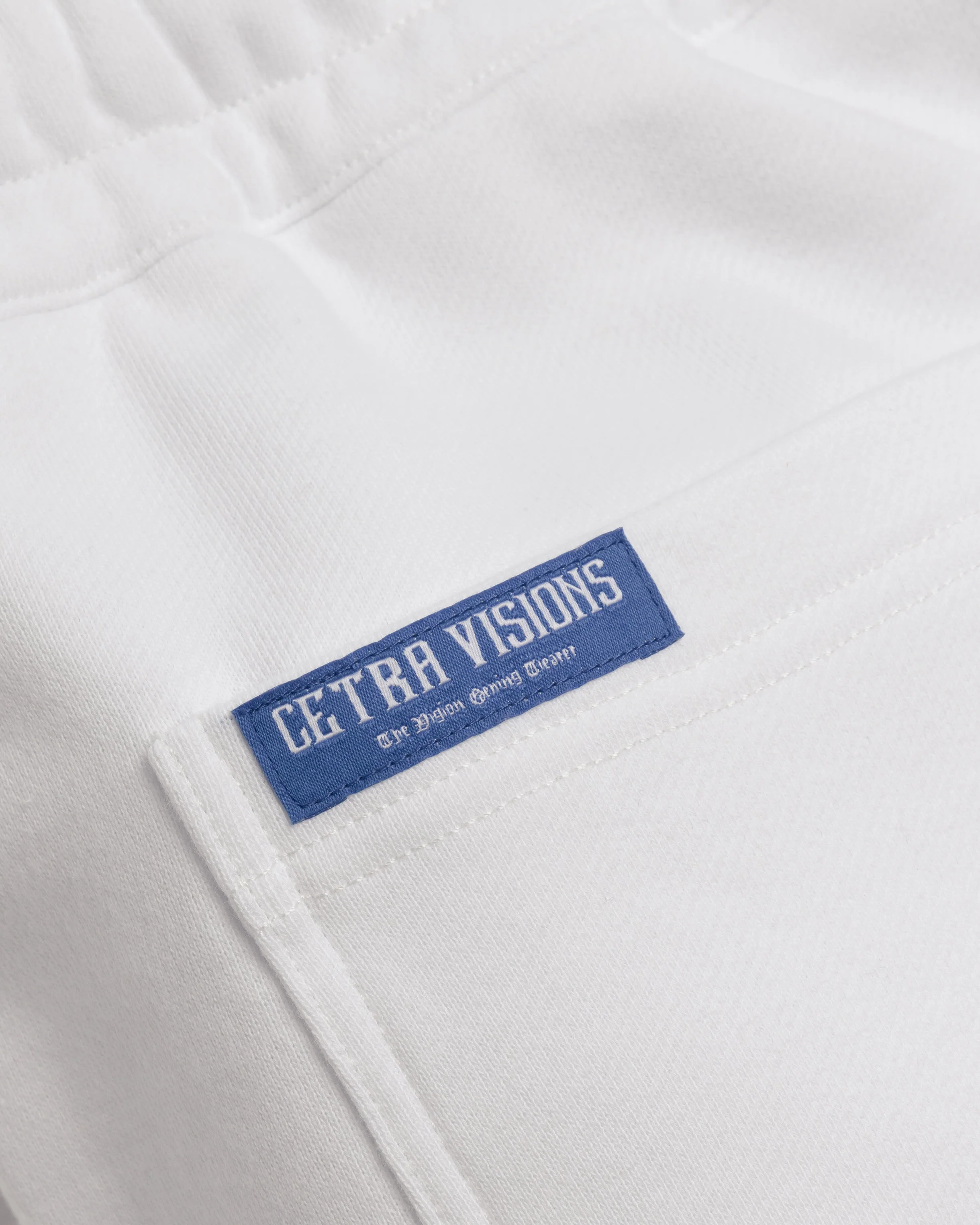 SIGNATURE WHITE & BLUE PUFF JOGGERS - Image 15