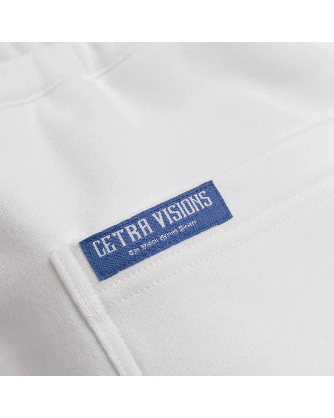 SIGNATURE WHITE & BLUE PUFF JOGGERS - Image 5