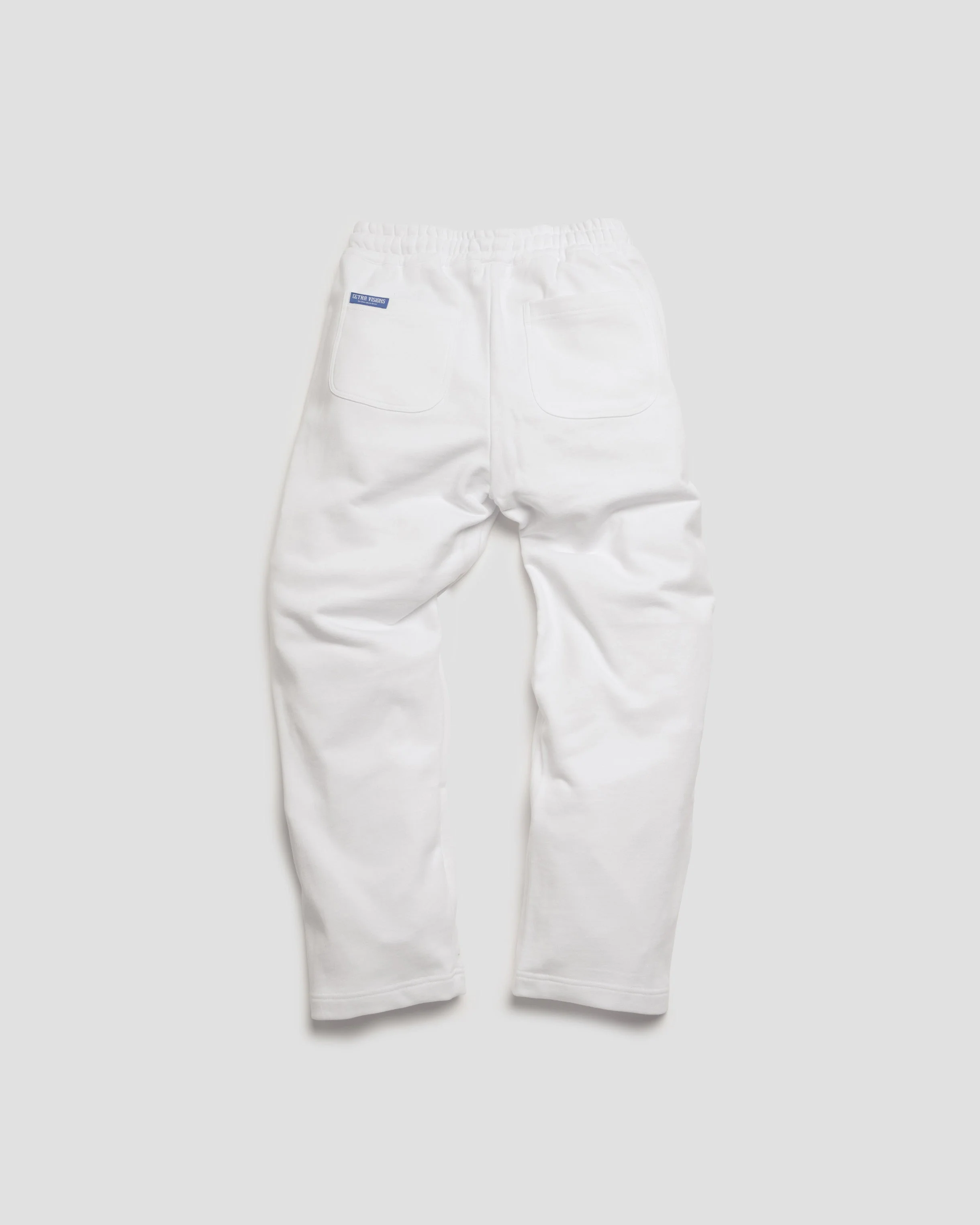 SIGNATURE WHITE & BLUE PUFF JOGGERS - Image 7
