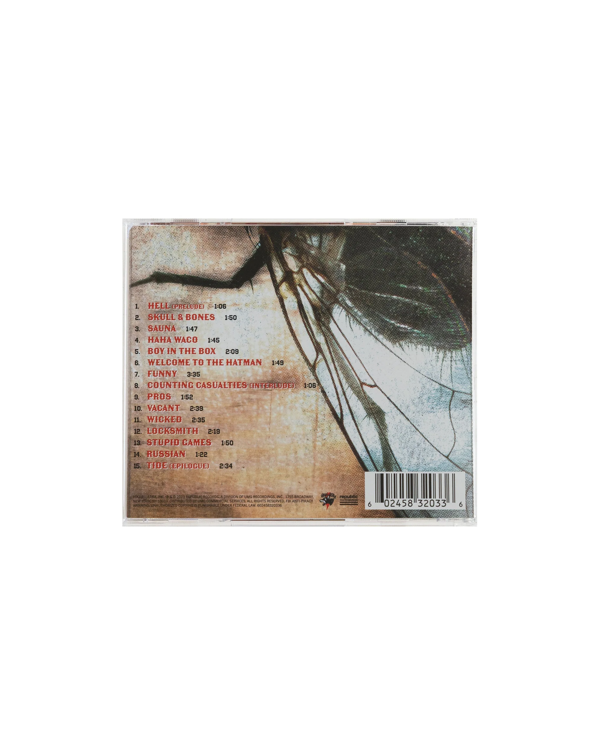 SIGNED MY BLOODY AMERICA CD - Image 3