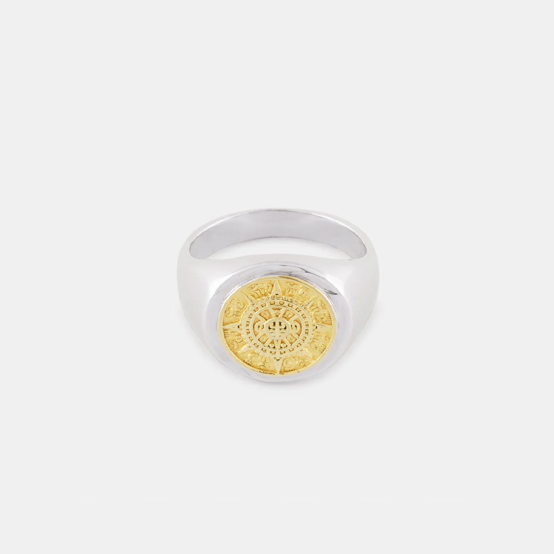 Silver Compass Ring - Image 17