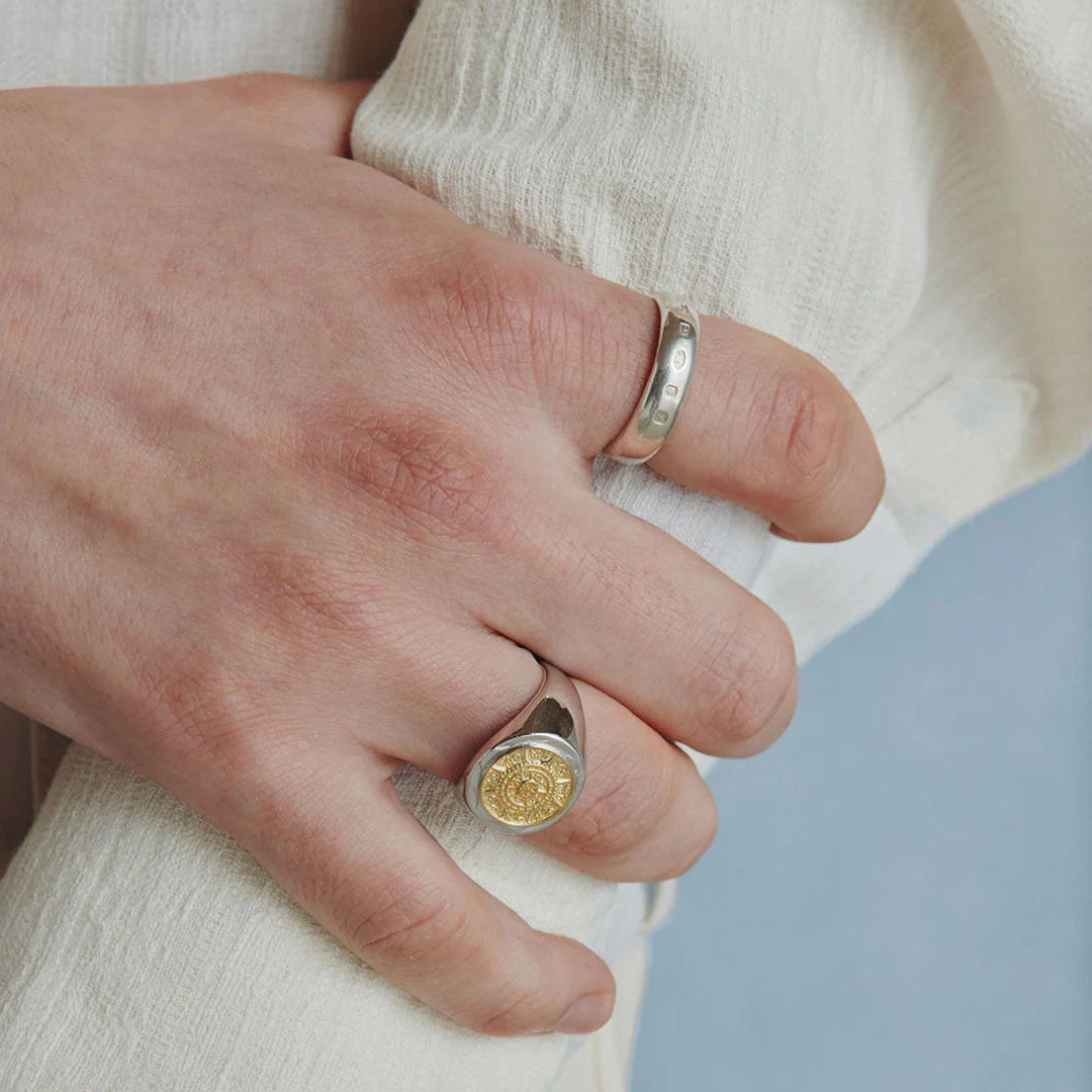 Silver Compass Ring - Image 22