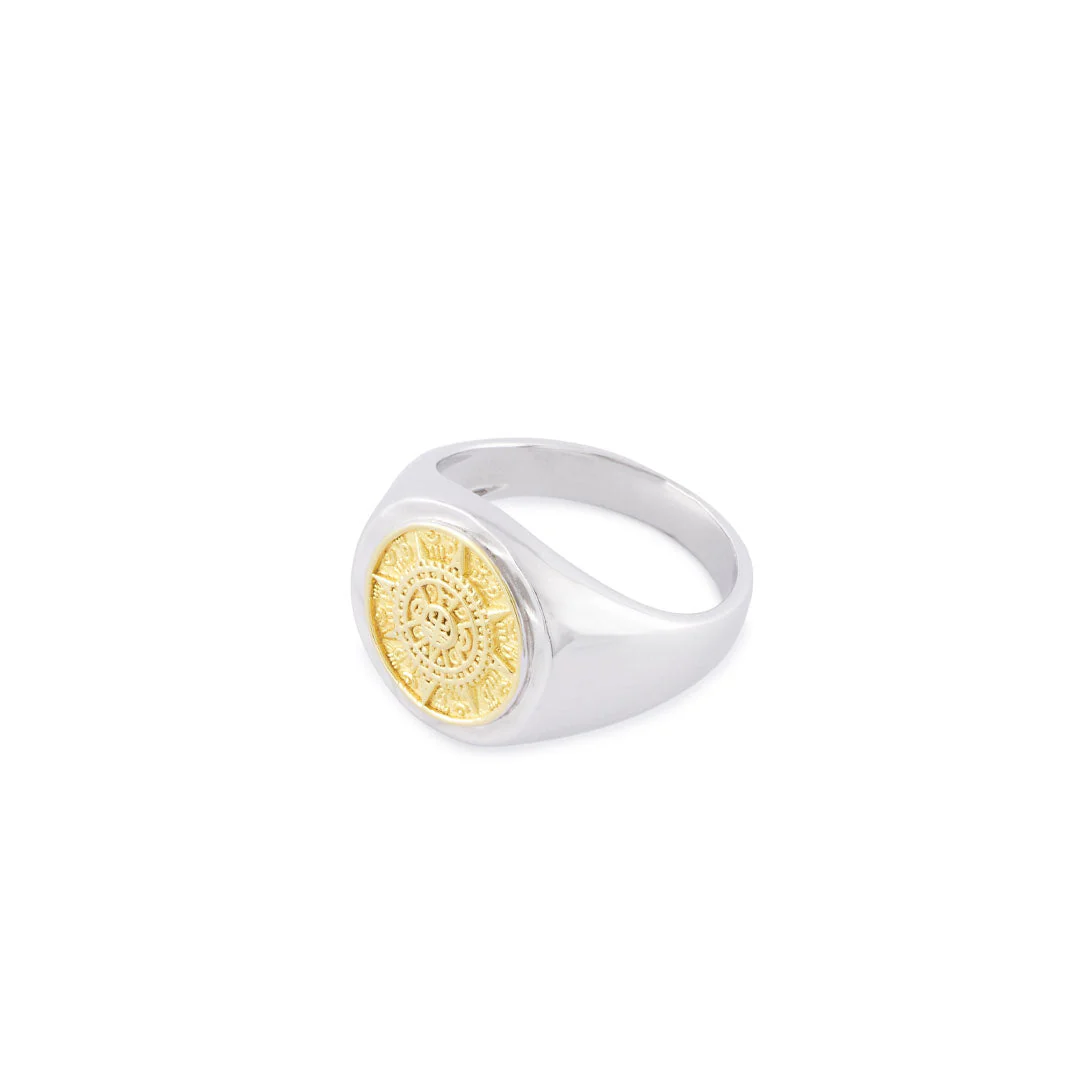 Silver Compass Ring - Image 27