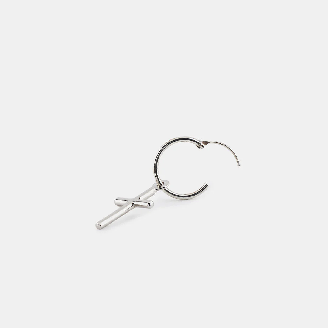 Silver Cross Earring - Image 4