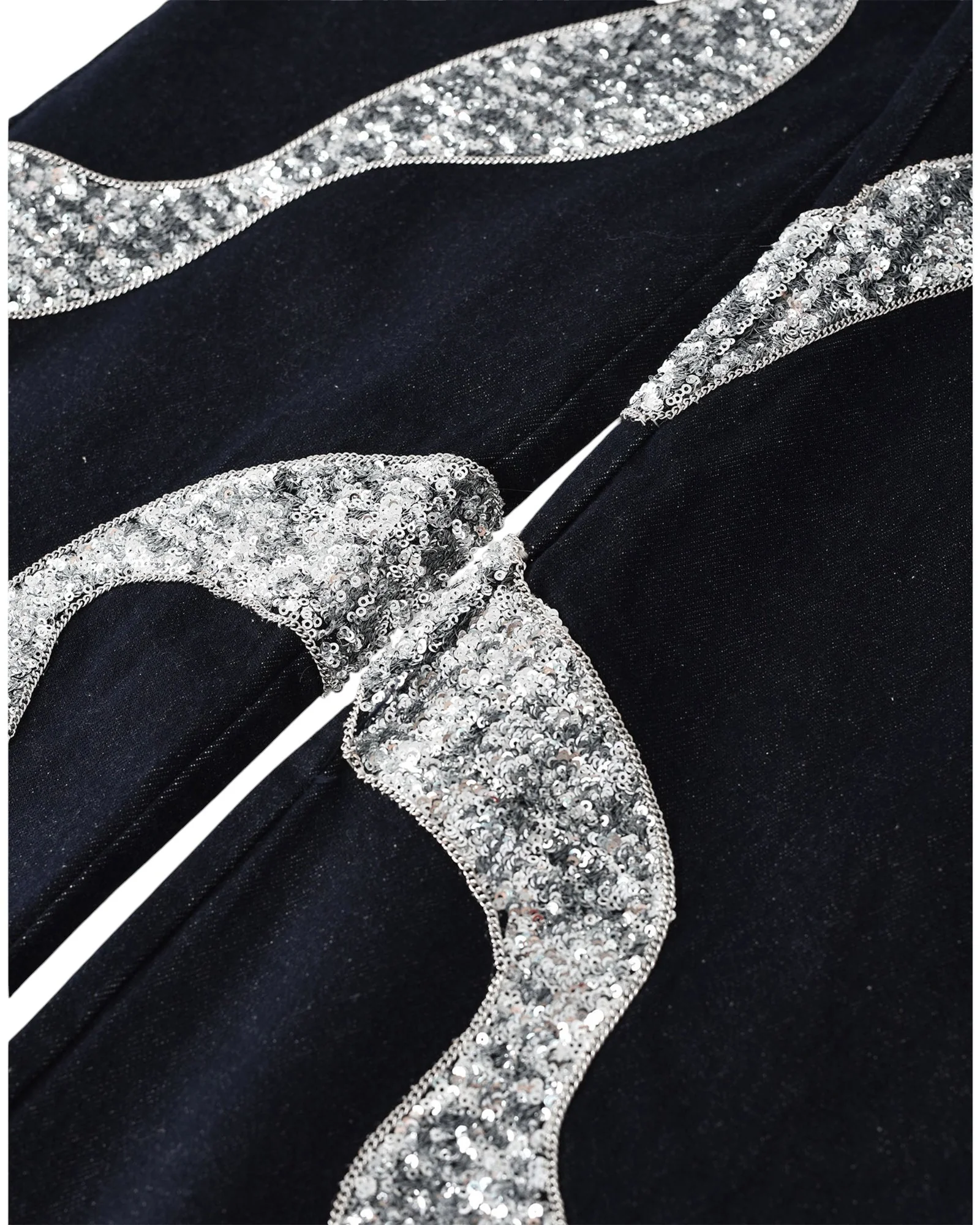 Silver Maze Denim Pants - Image 13