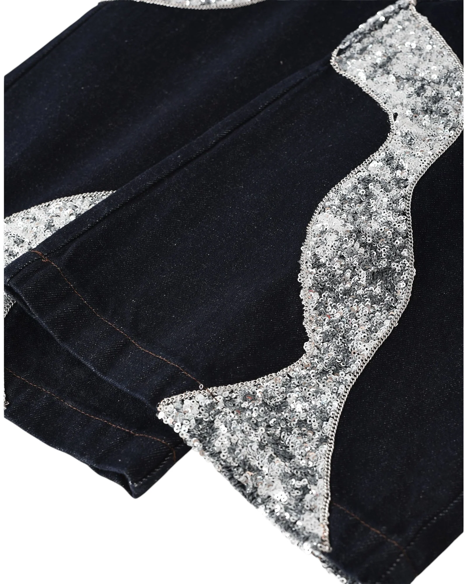 Silver Maze Denim Pants - Image 14