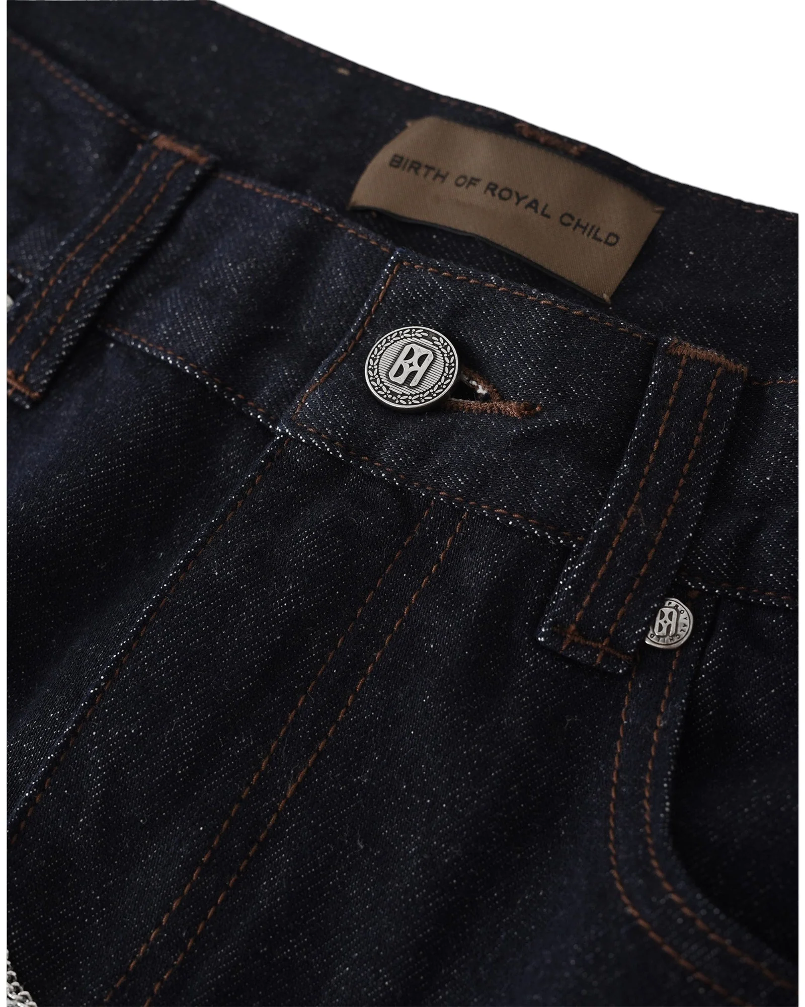 Silver Maze Denim Pants - Image 3
