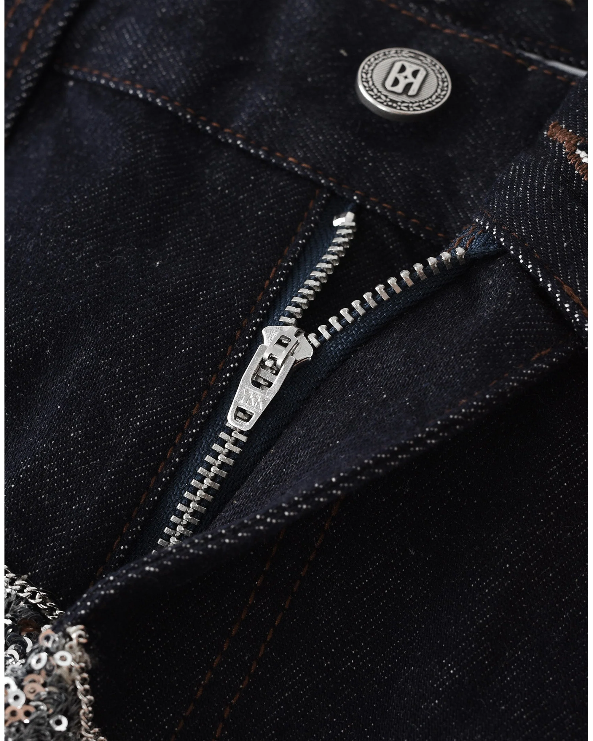 Silver Maze Denim Pants - Image 4