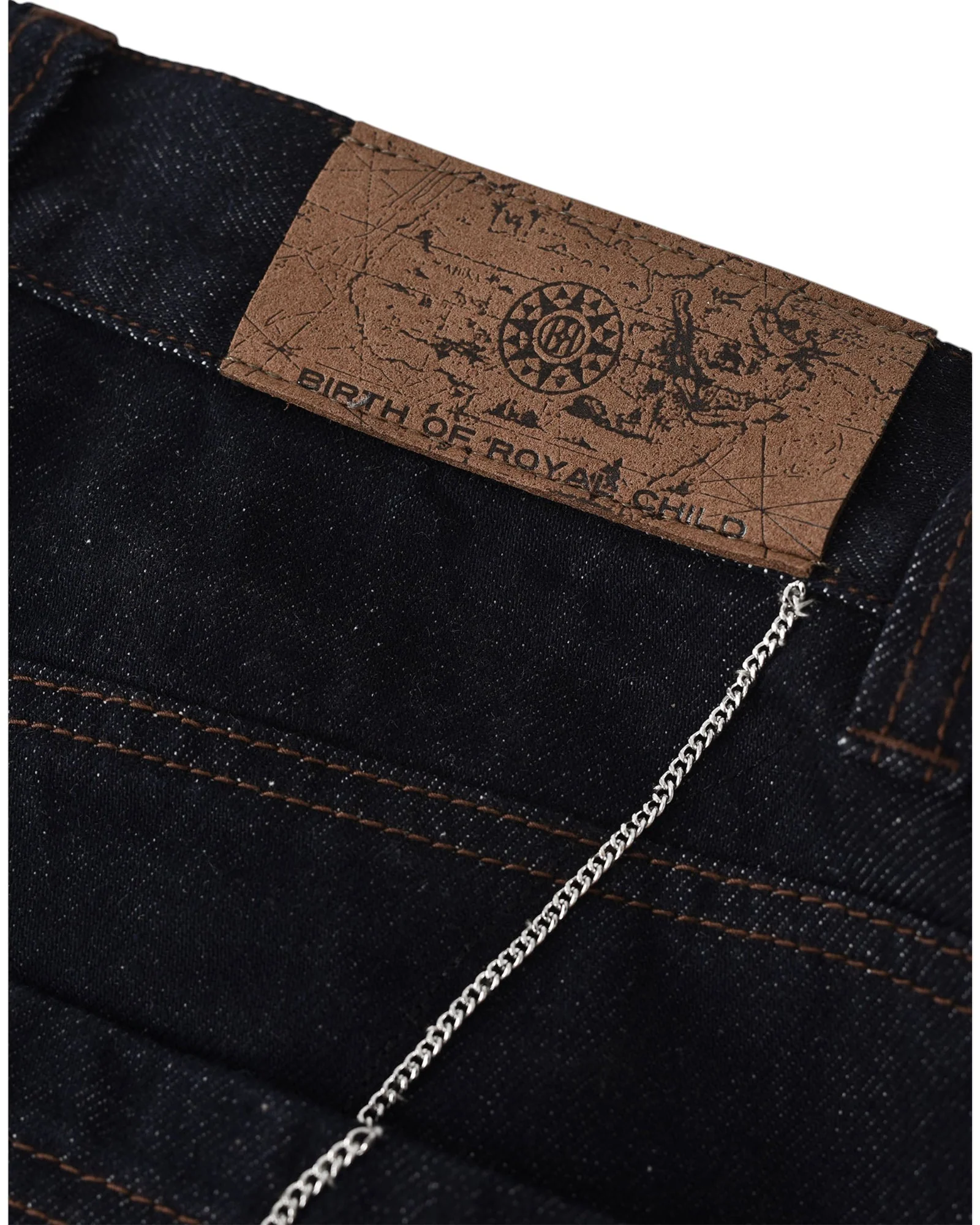 Silver Maze Denim Pants - Image 7