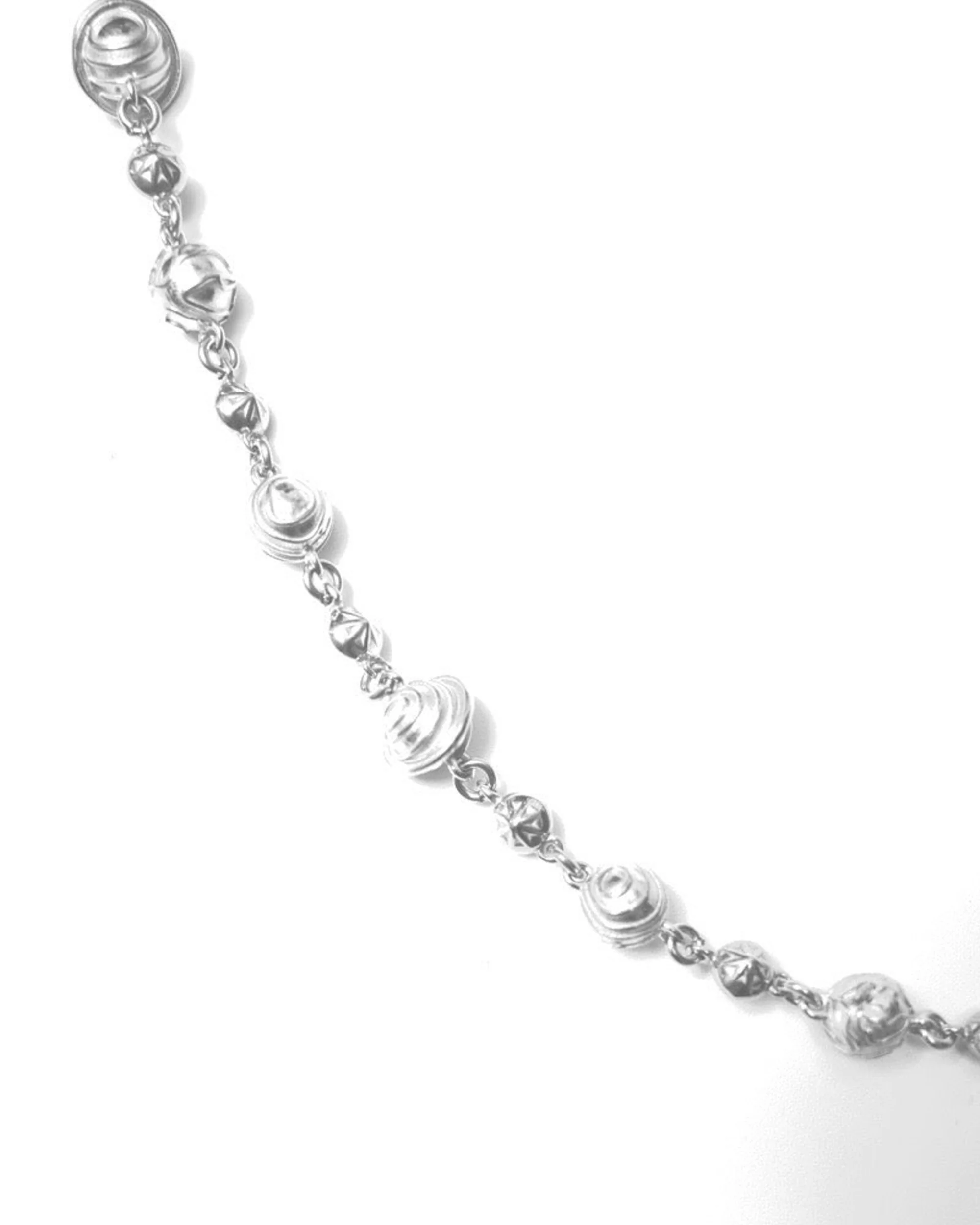 Silver Planets Wallet Chain - No Stones - Image 3