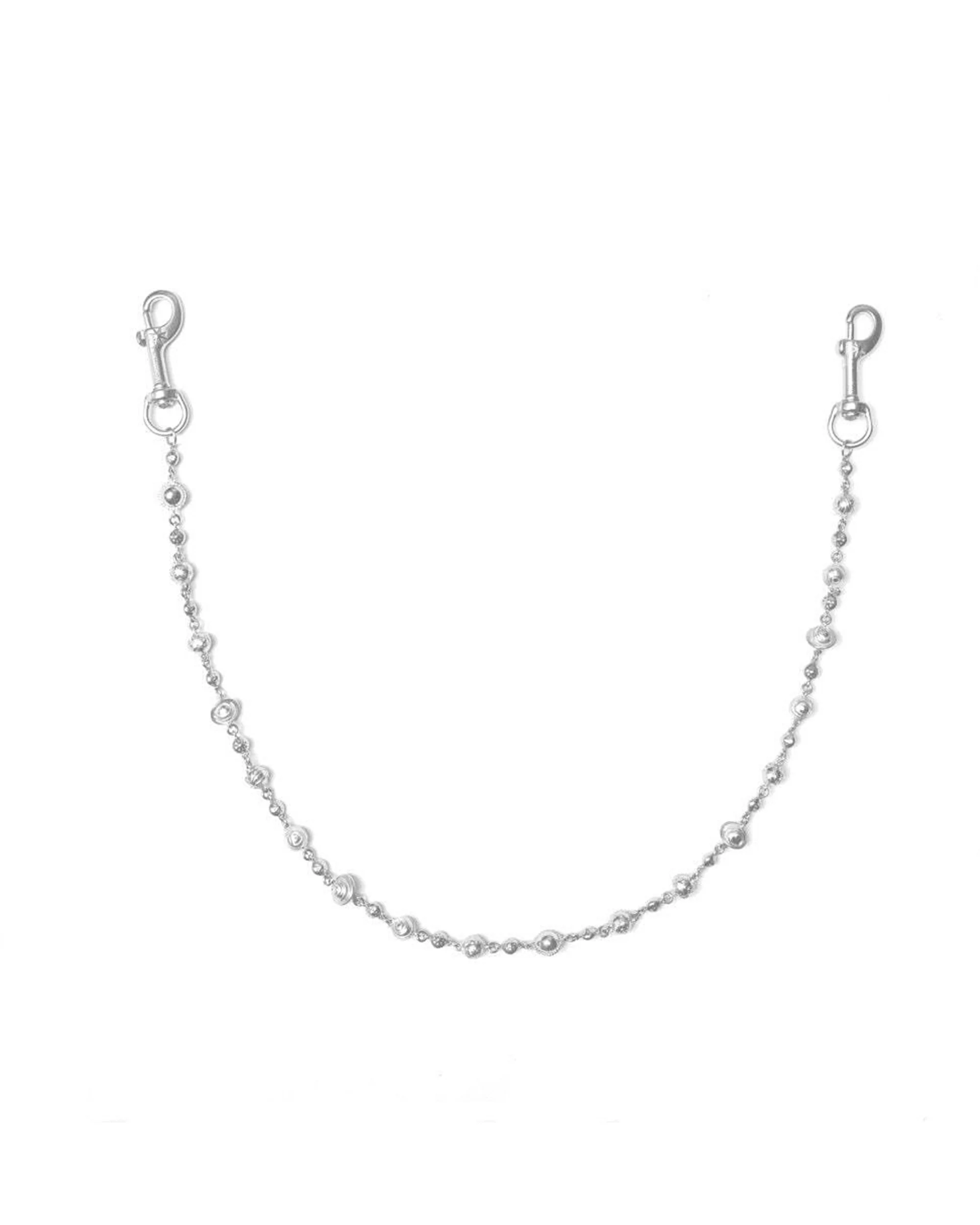 Silver Planets Wallet Chain - No Stones - Image 4