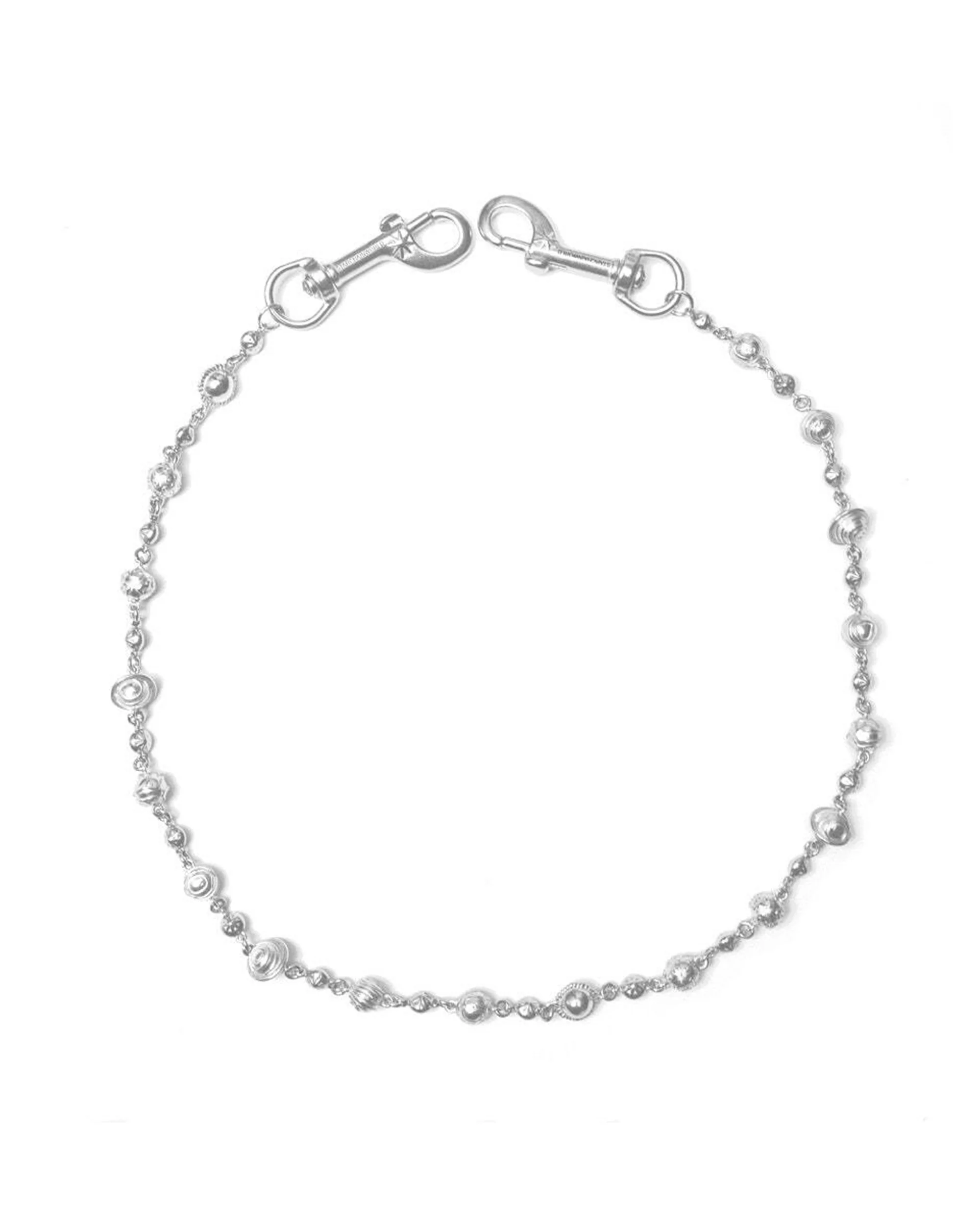 Silver Planets Wallet Chain - No Stones - Image 5