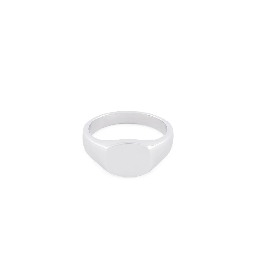 Silver Signet Ring - Image 10