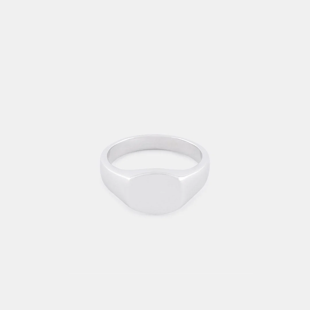 Silver Signet Ring - Image 12