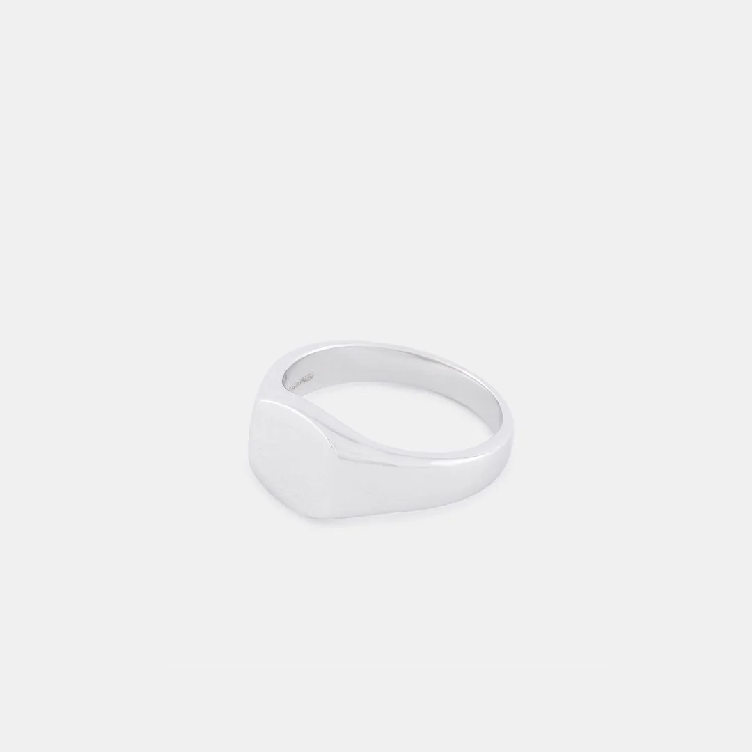 Silver Signet Ring - Image 16