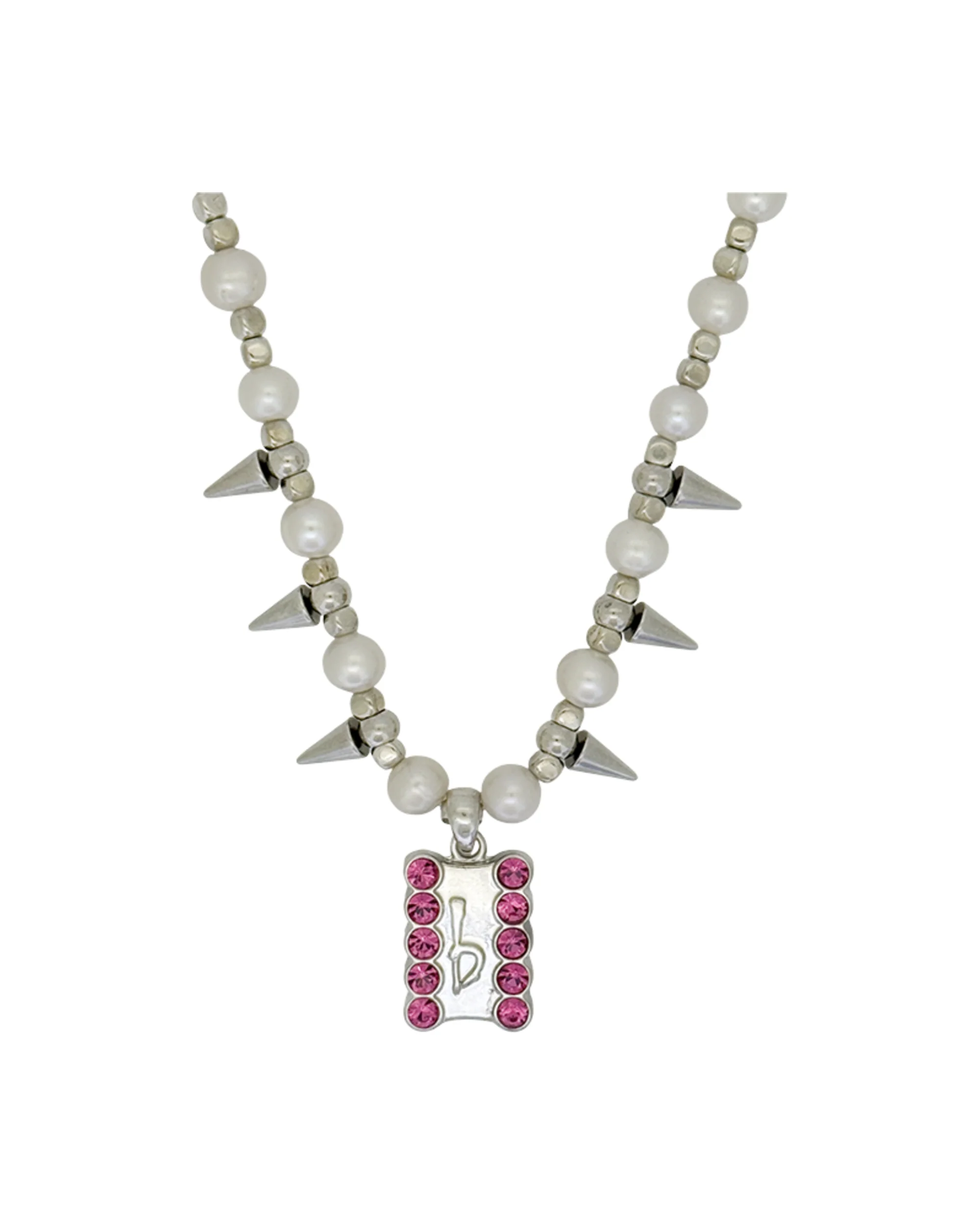 Silver Spikes – Pearl / Rose