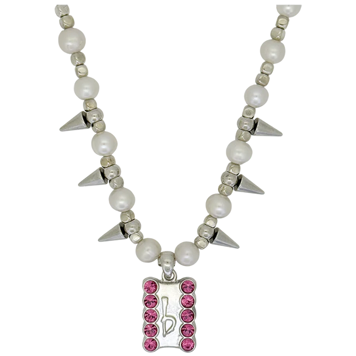 Silver Spikes – Pearl / Rose - Image 6